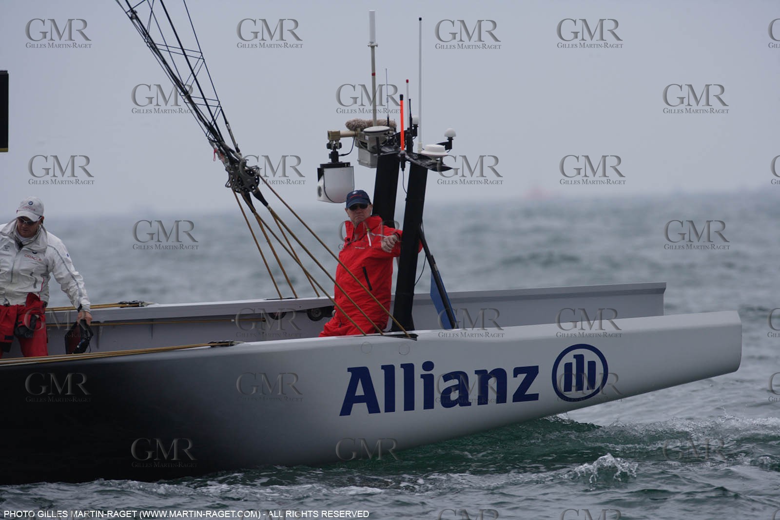 27 04 2007-Valencia (Spain)- 32nd America's Cup - Louis Vuitton Cup - RR1 - Day 12 - BMW ORACLE Racing