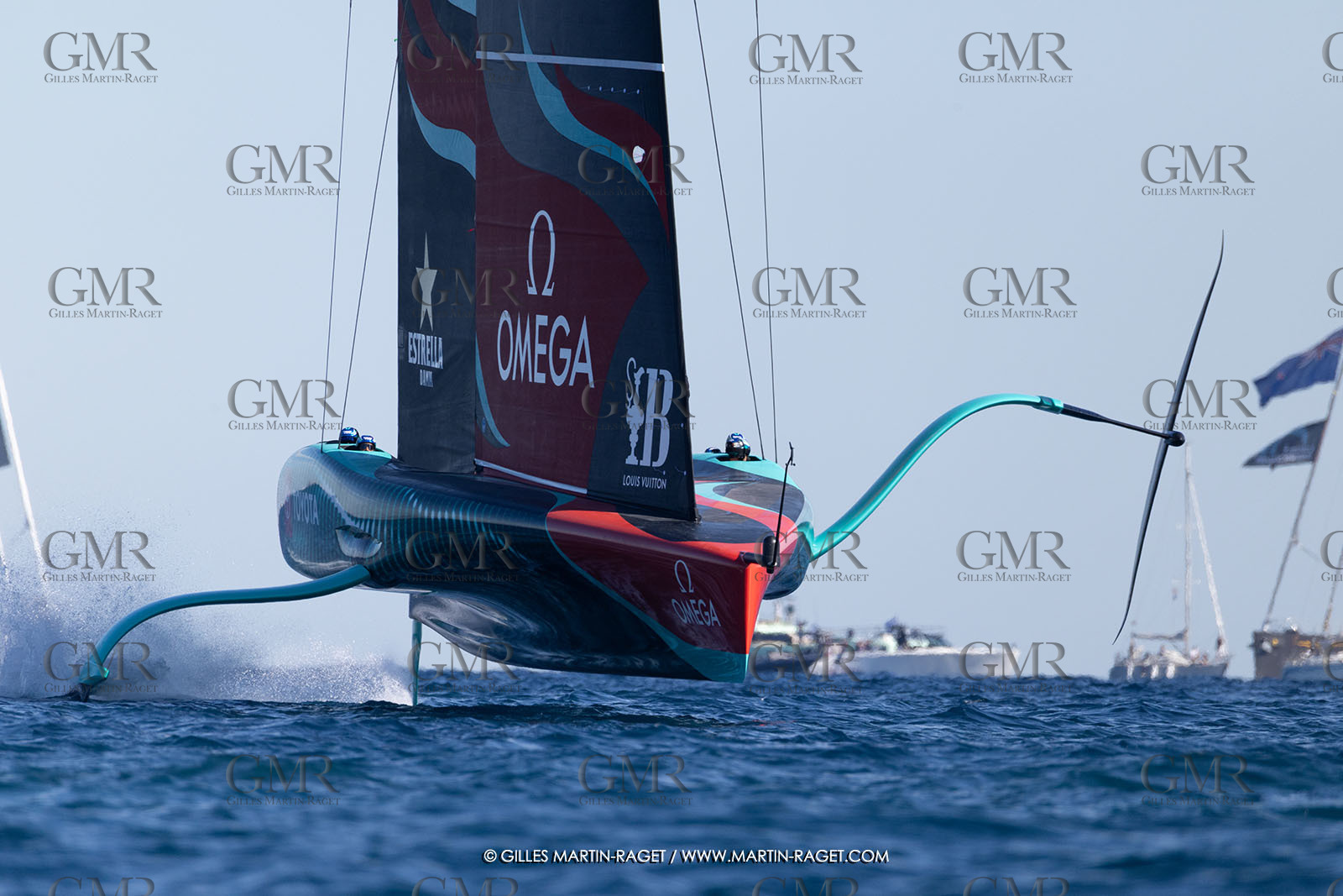 19 10 2024, Barcelona (ESP), Louis Vuitton 37th America's Cup, Final Match, Race Day 6