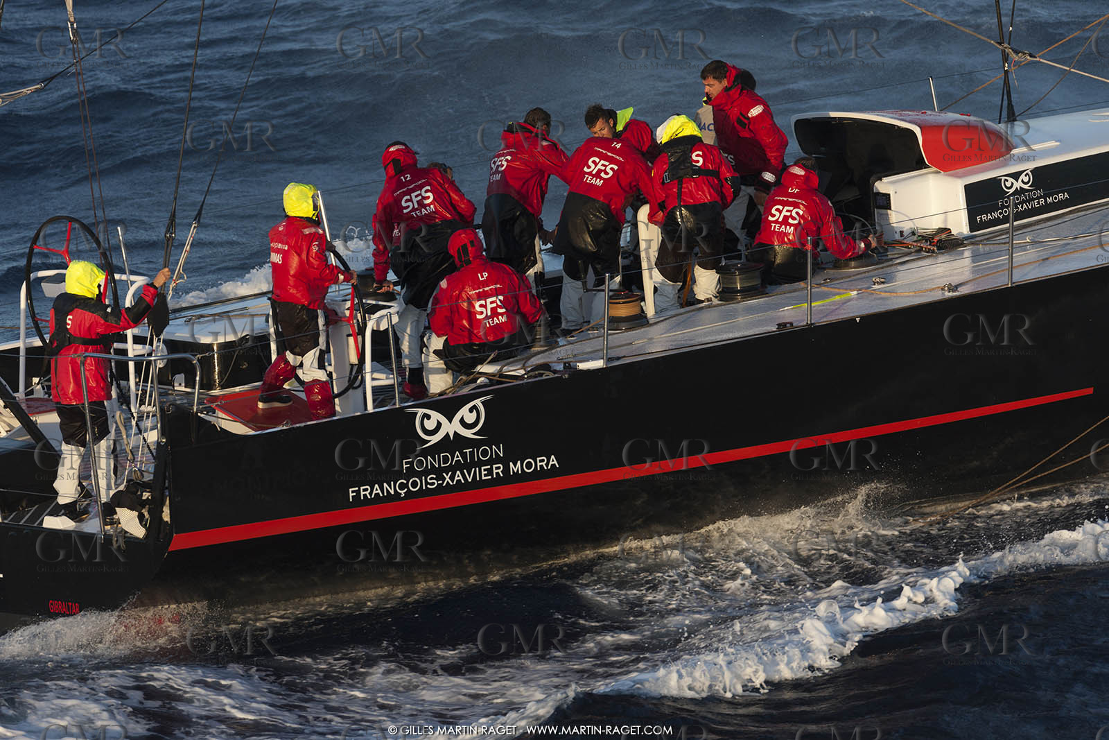 09 10 2017, Calvi (FRA,20), VOR 70 Babsy, Tentative de record autour de la Corse à la voile, skipper Franck Cammas