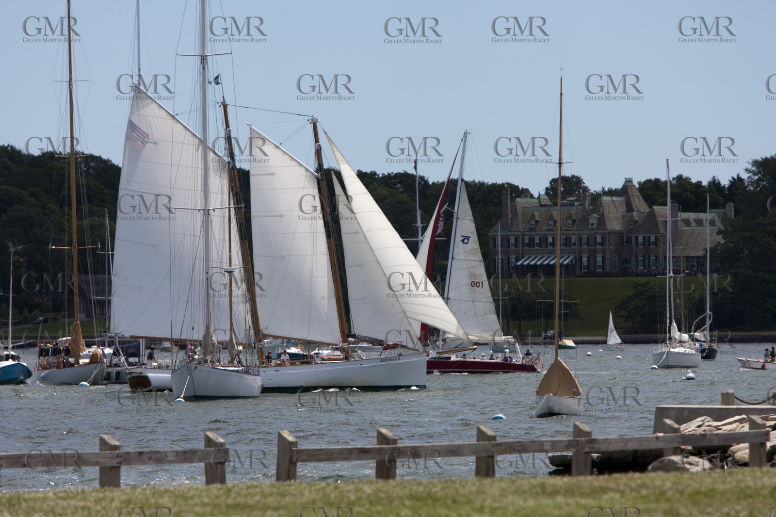 01 07 2010 - Newport (USA,RI) - 33rd America's Cup - BMW ORACLE Racing - East Coast Victory Tour - Day 4