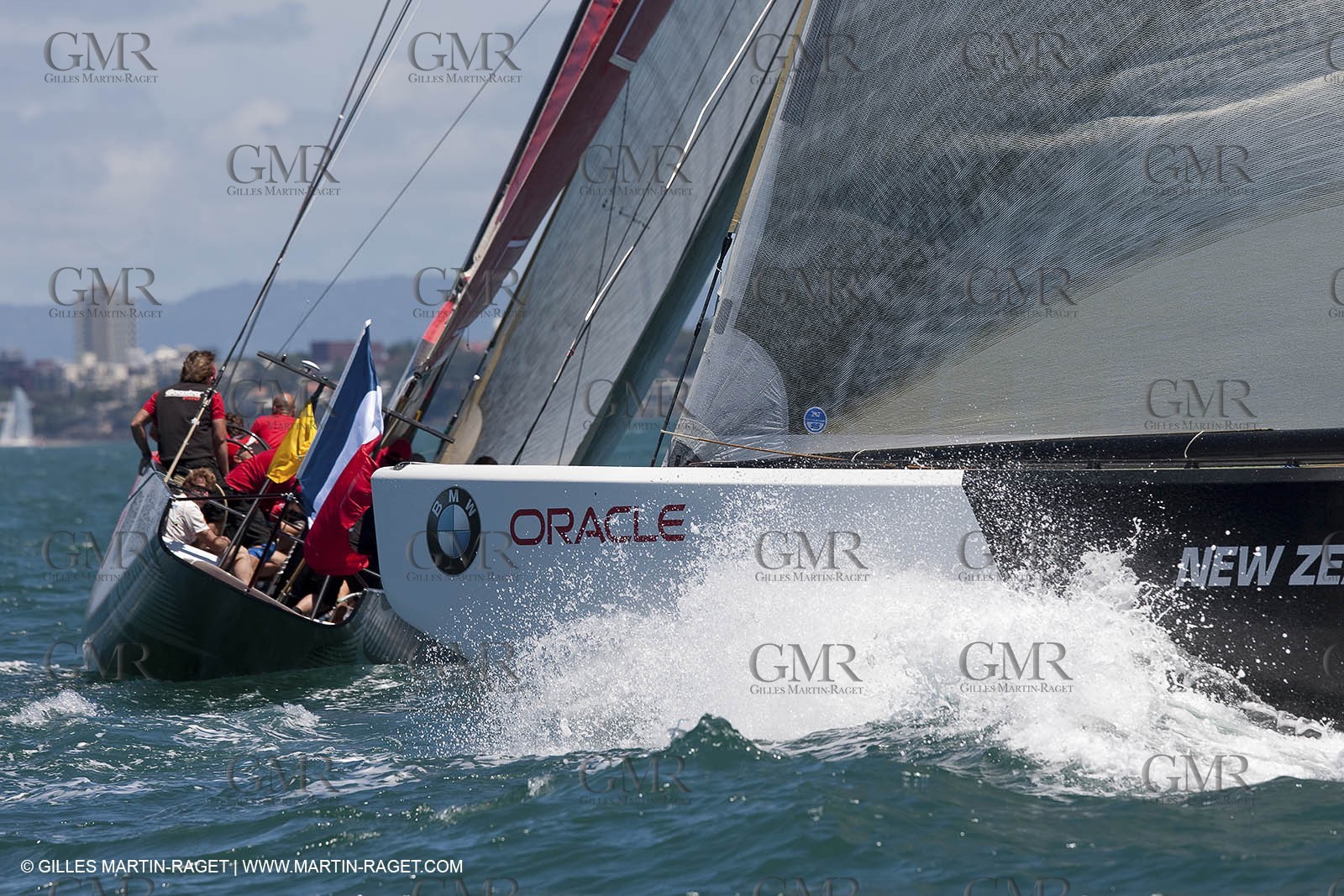 21 01 2009 - Auckland (NZL) -  Louis Vuitton Pacific Series - BMW ORACLE Racing - Training