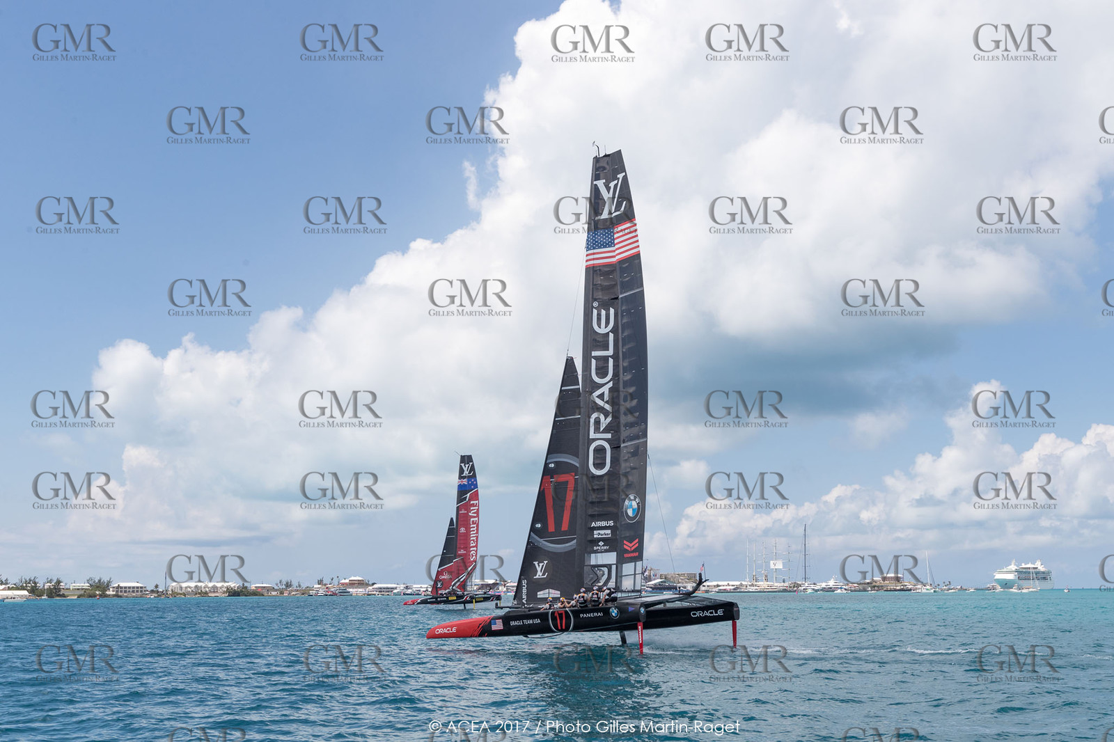 17 06 2017 - Bermuda (BDA) - 35th America's Cup 2017 - 35th America's Cup Match Presented by Louis Vuitton, Race day 1