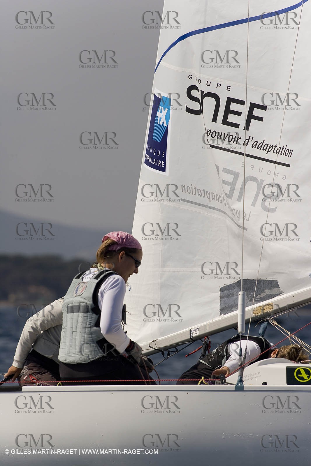 25 04 2007 - 2007 Semaine Olympique Française - Hyères (South of France) - Day 4 - Team France - Yingling - Le Helley-Deplanque-Lepesant