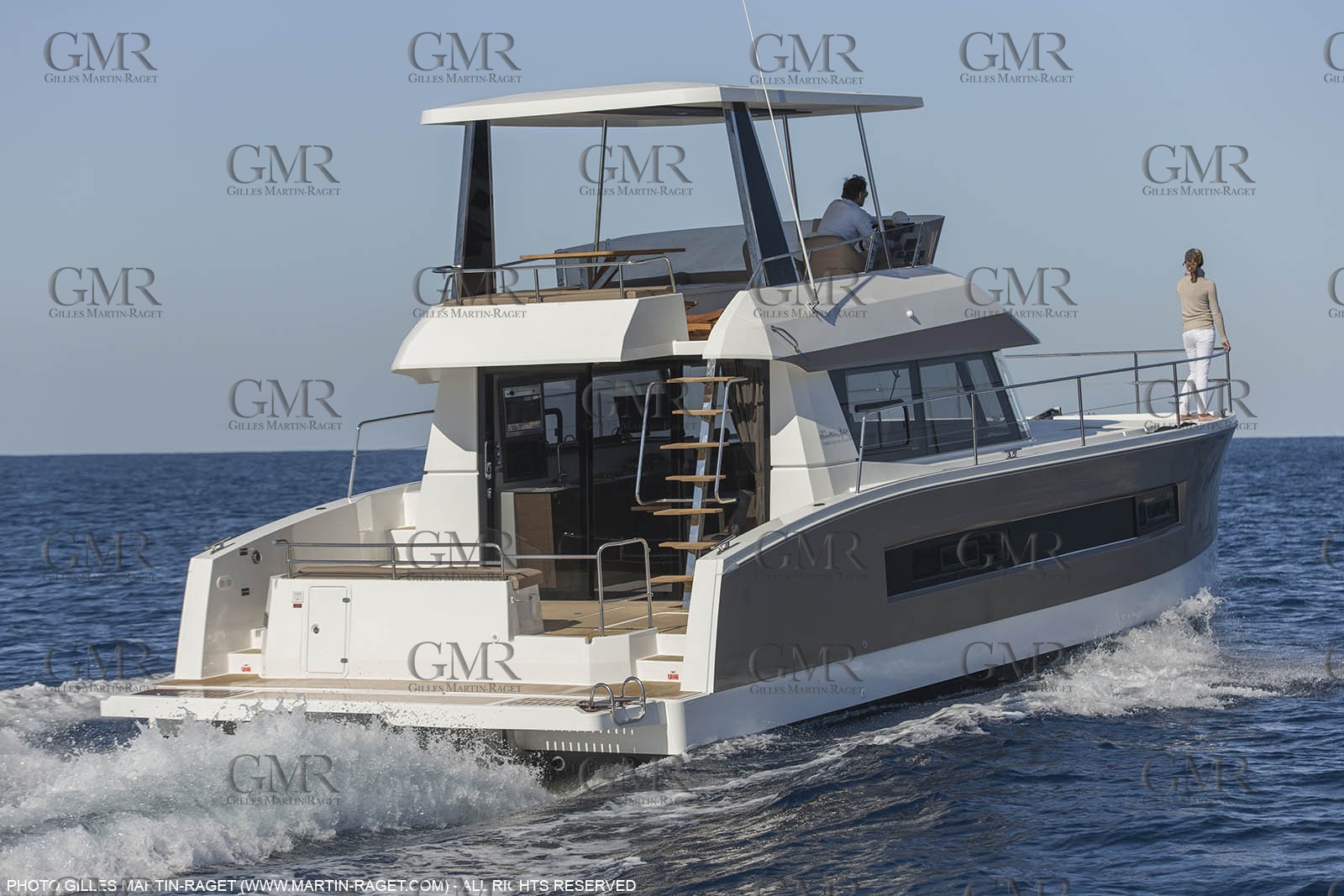 08 04 2015, Andraitx (Isla de Mallorca, Islas Baleares, ESP), Chantier Fountaine-Pajot, Motor Yacht 37