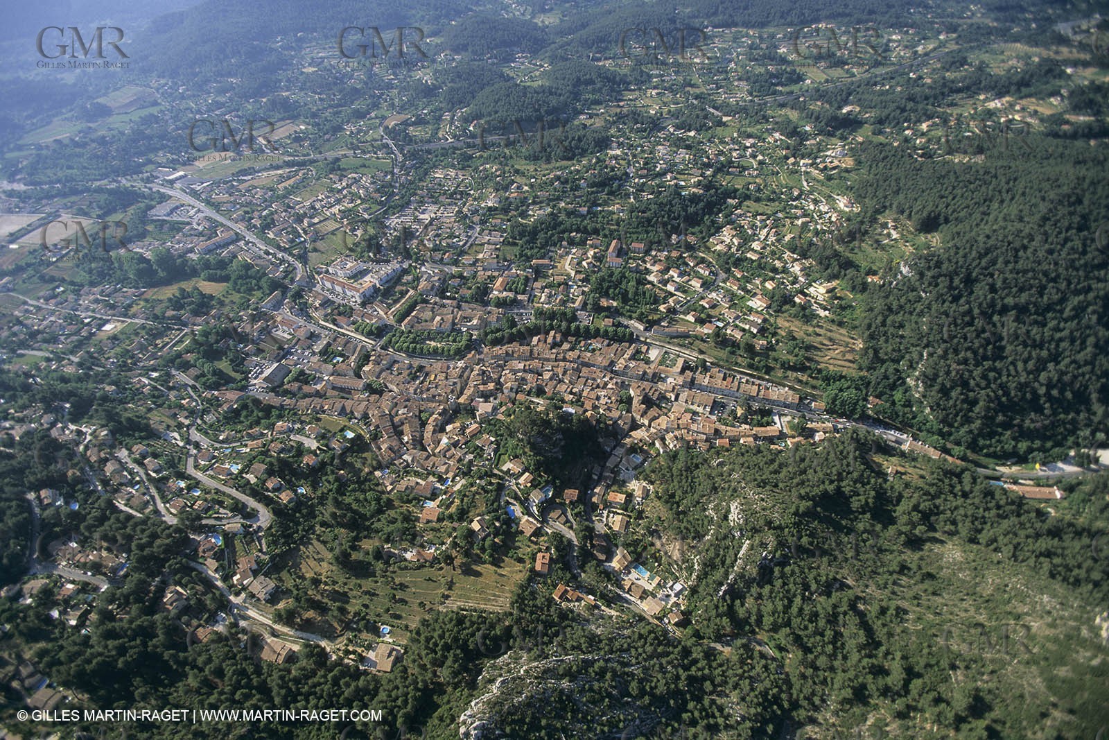 France, Provence, Pays d'Aubagne, collines de Marcel Pagnol, Auriol