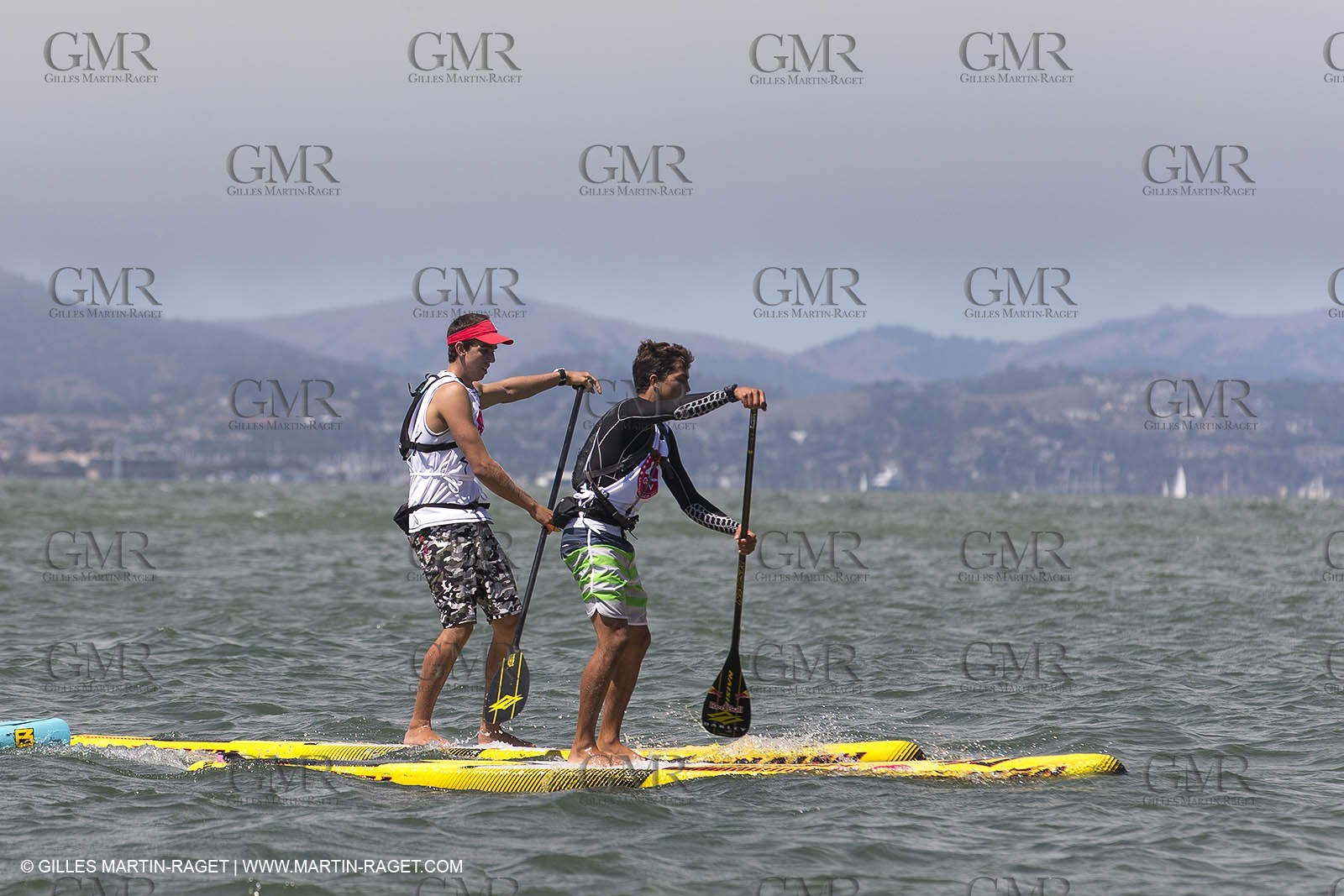 31 08 2013 - San Francisco (USA,CA) - 34th America's Cup - AC Open - Stand Up Paddle