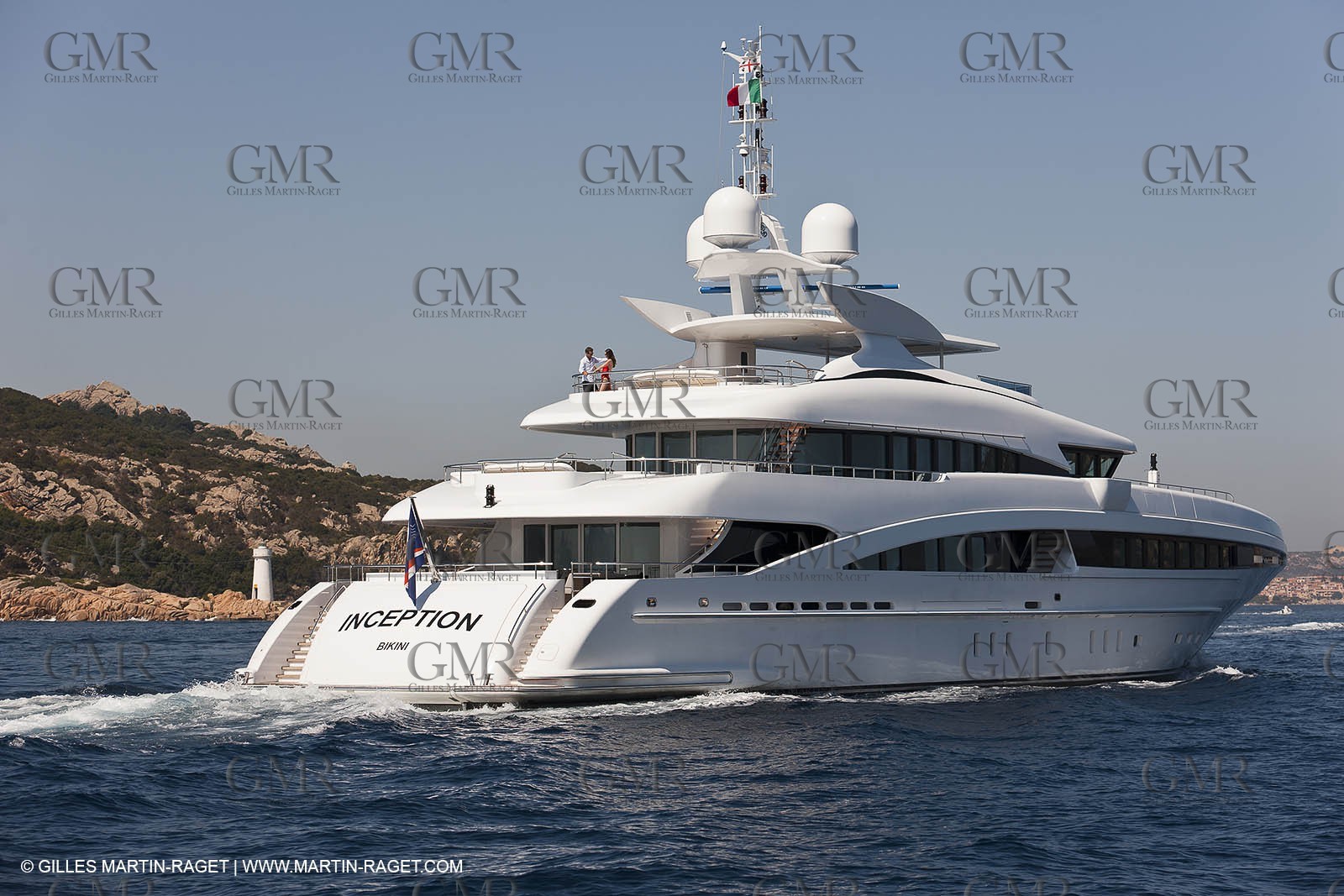 18 08 2011 - La Maddalena (ITA, Sardinia) - Motor yacht Inception
