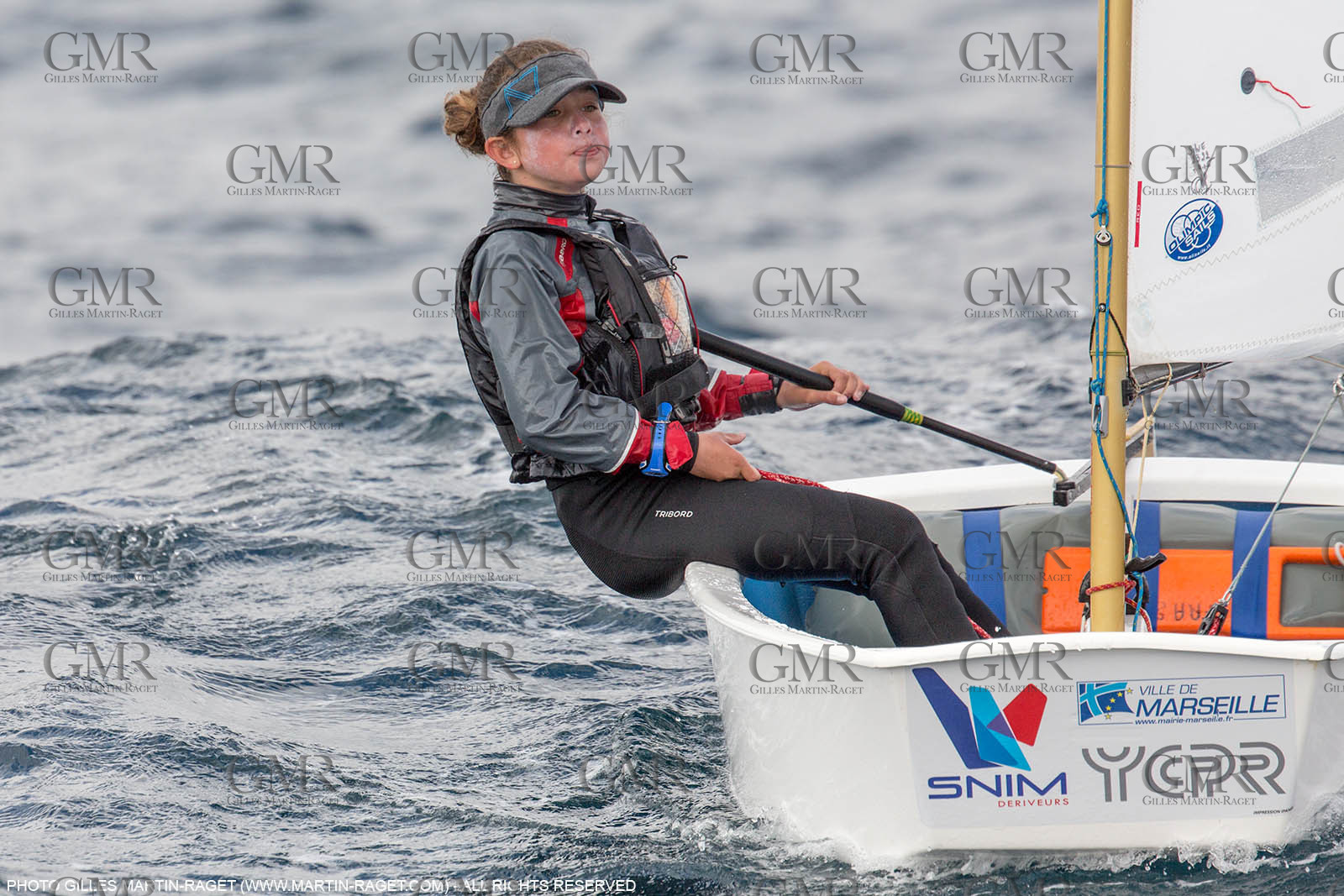 15 04 2016, Marseille (FRA,13), SNIM Dériveurs, Coupe Internationale de Printemps Optimist, Final Day
