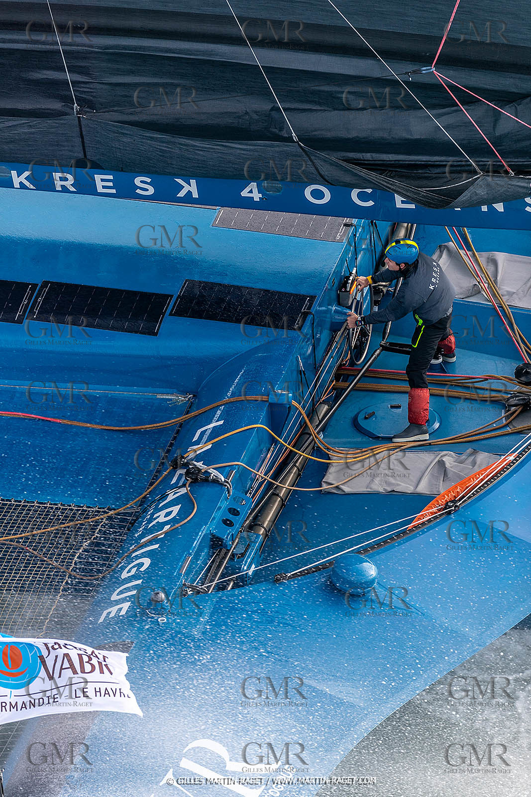 07 11 2021, Le Havre (FRA), Départ Transat Jacques Vabre 2021