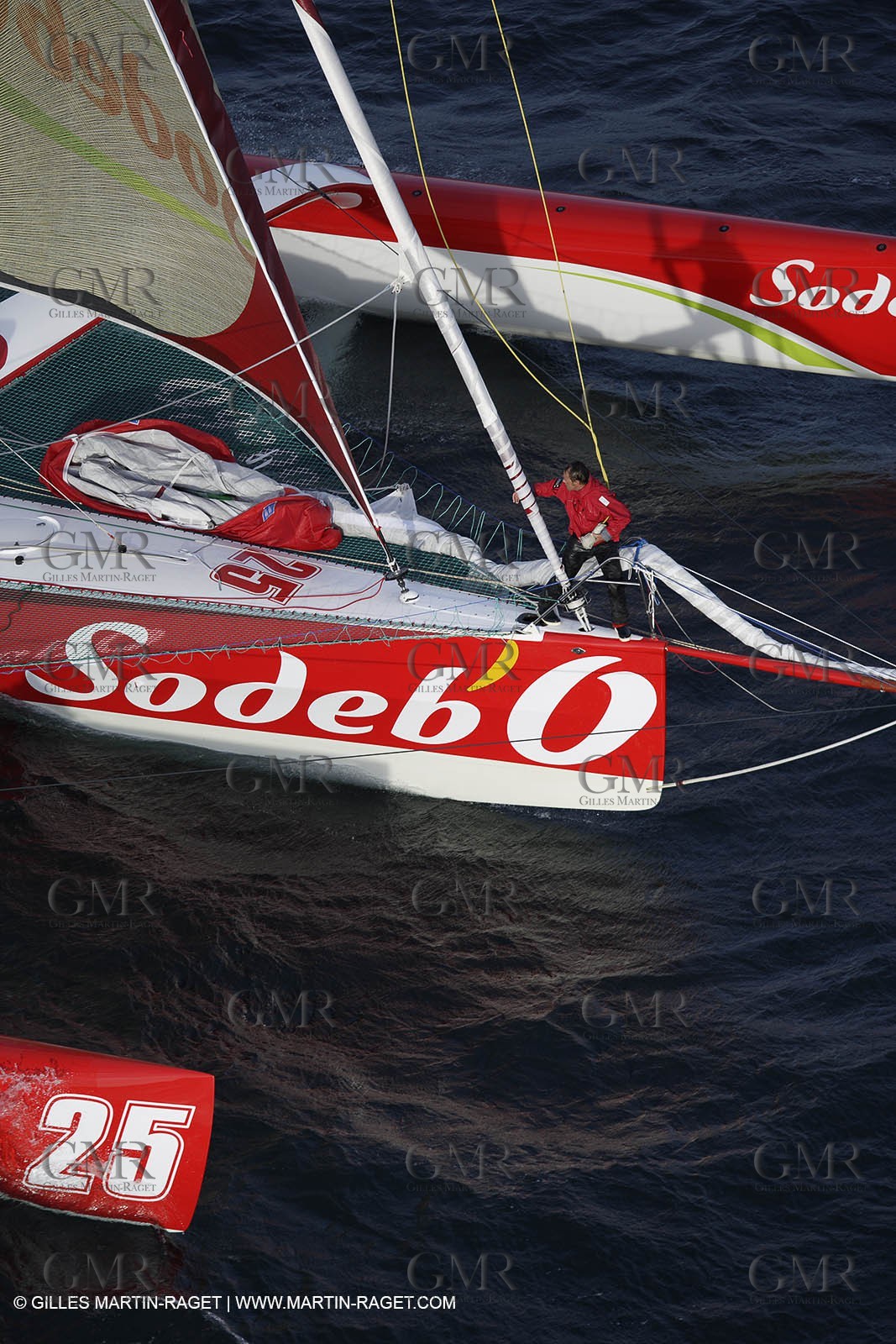 11 10 2008  -Lorient (FRA)  -  Multis Orma - Sodebo (Thomas Coville) - Route du Rhum 2006 training