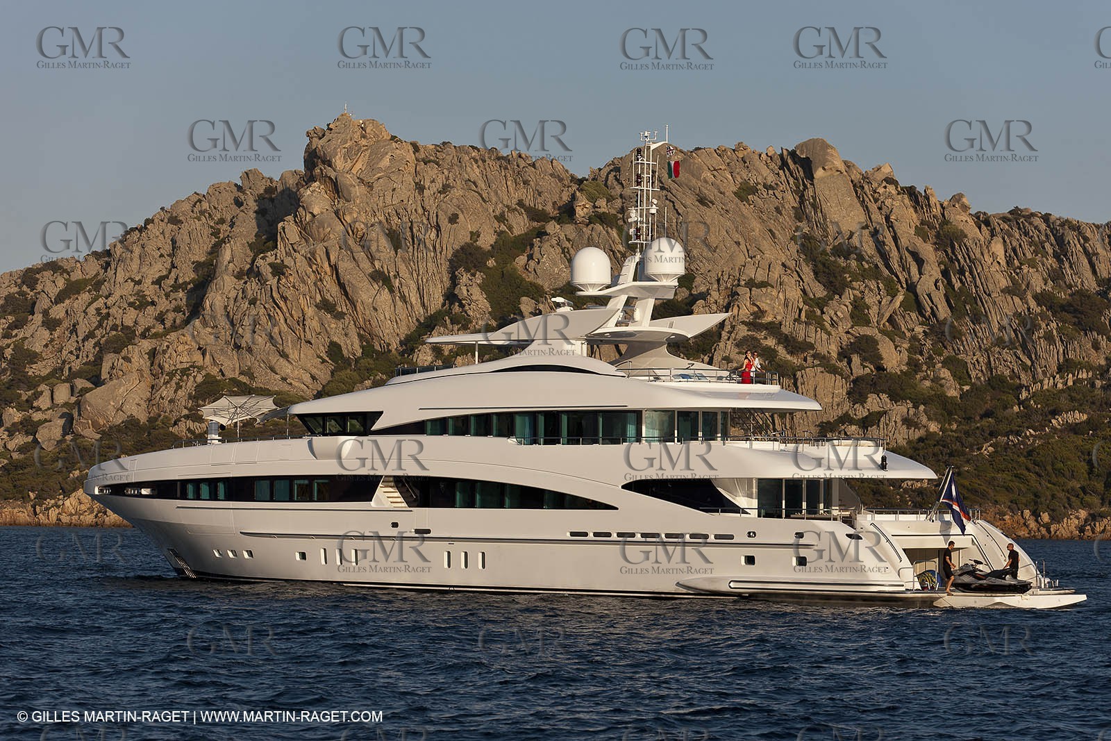 18 08 2011 - La Maddalena (ITA, Sardinia) - Motor yacht Inception