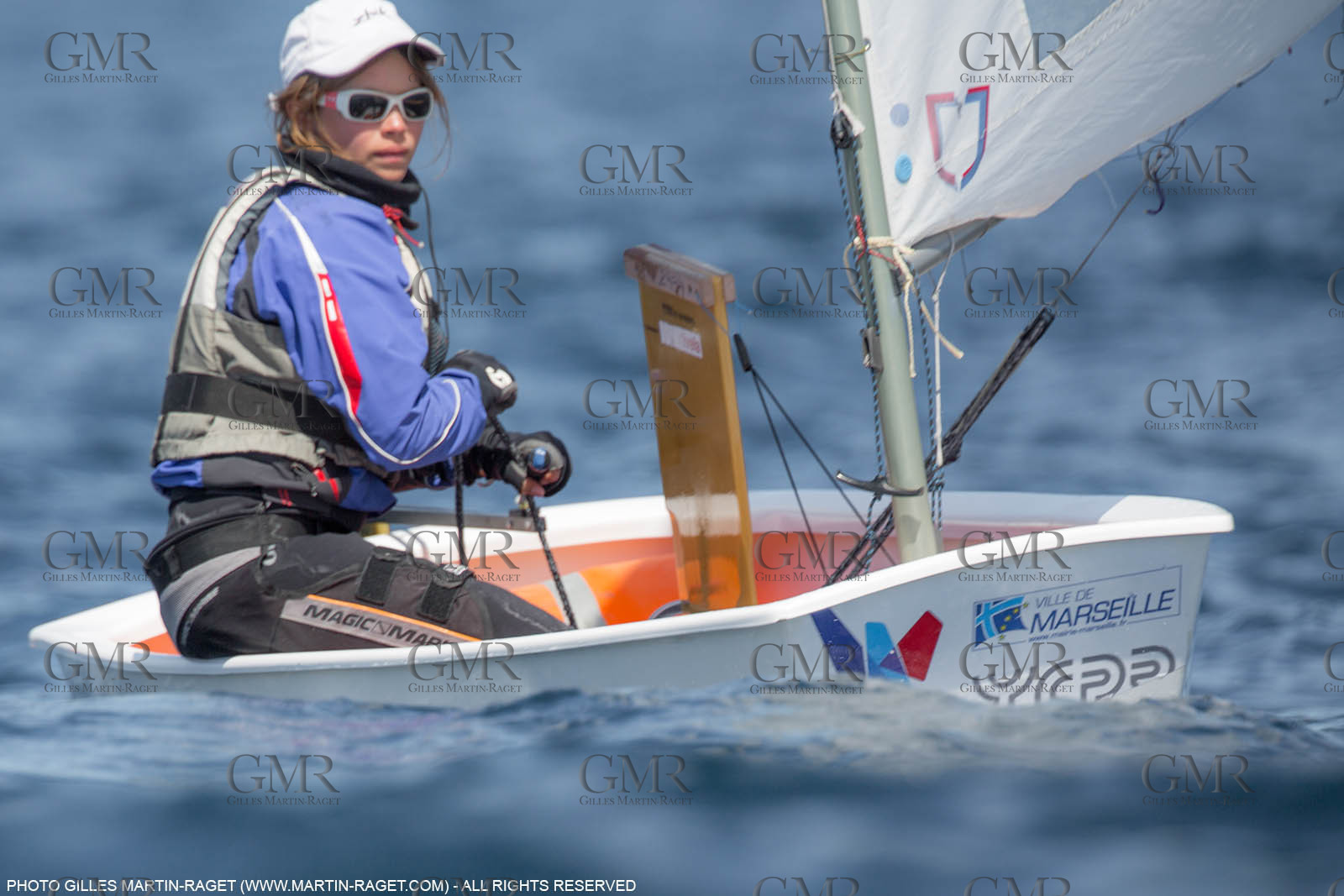 14 04 2016, Marseille (FRA,13), SNIM Dériveurs, Coupe Internationale de Printemps Optimist, Day 4