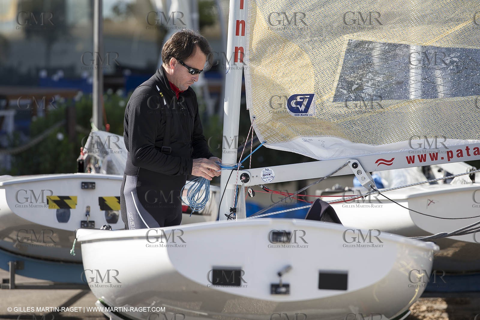 14 02 2014,  Cannes (FRA,06), FINN Cannes International Sailing week