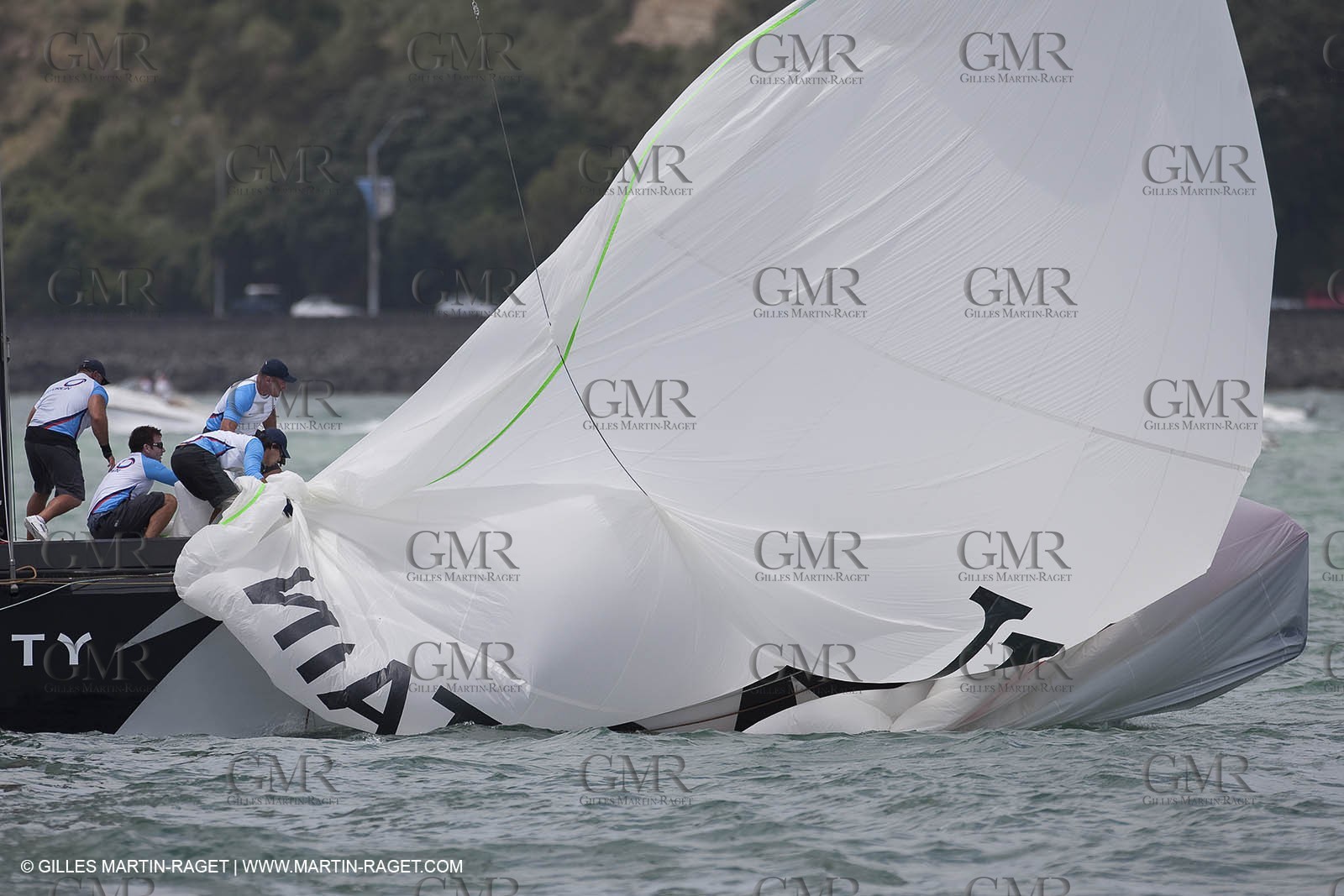 06 02 2009 - Auckland (NZL) -  Louis Vuitton Pacific Series -  Racing Day 6 - Round Robin 2