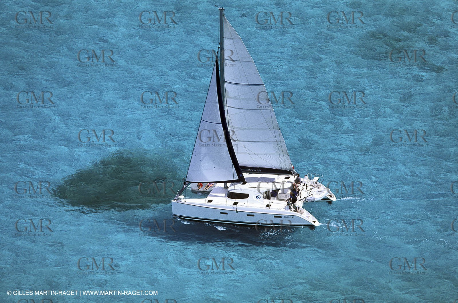 Cruising multihull sailing