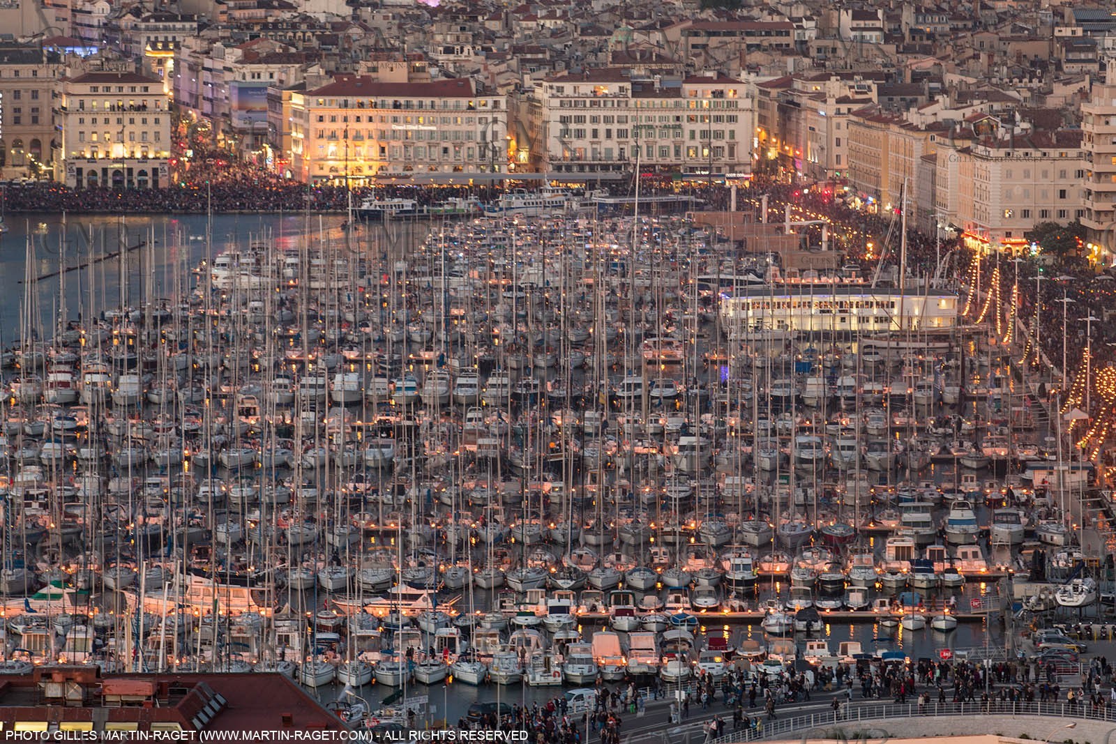 03 05 2013 - Marseille (FRA,13) - Marseille Provence 2013, Historical port Illumination by Company Carabosse