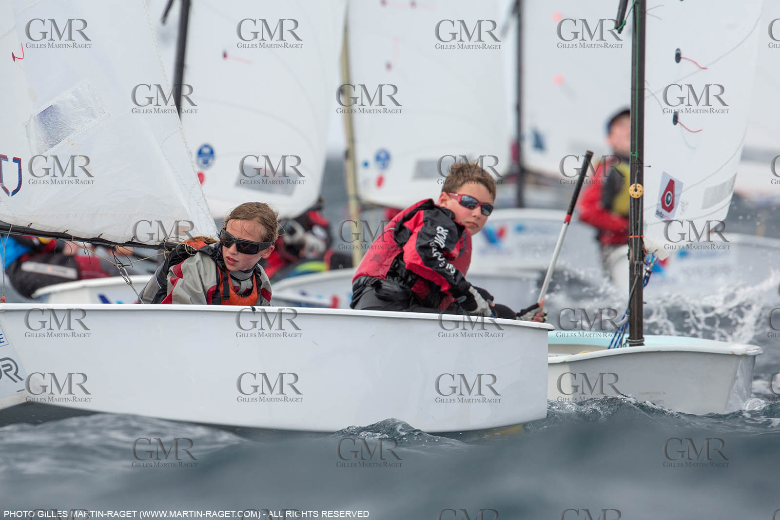 15 04 2016, Marseille (FRA,13), SNIM Dériveurs, Coupe Internationale de Printemps Optimist, Final Day