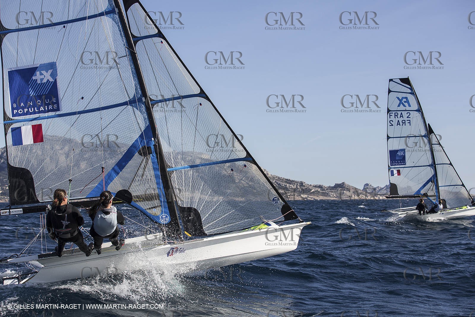 21 03 2013 - Marseille (FRA,13) - 49er FX test