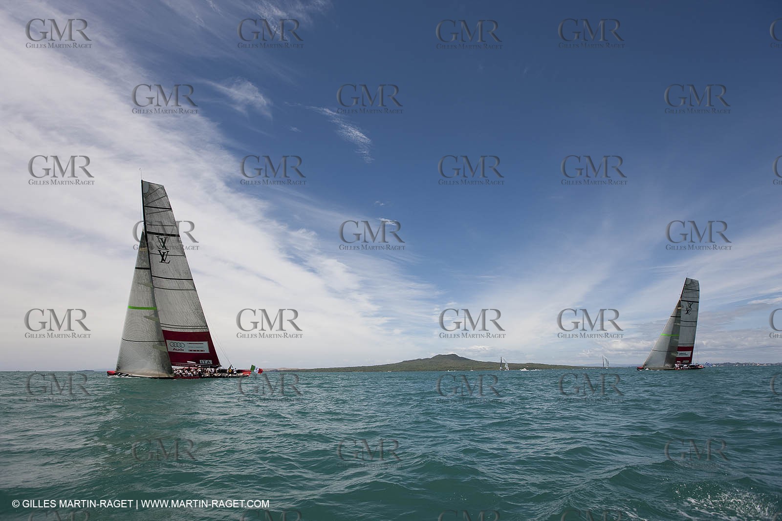 01 02 2009 - Auckland (NZL) - Louis Vuitton Pacific Series - Racing Day 3 - Round Robin 1