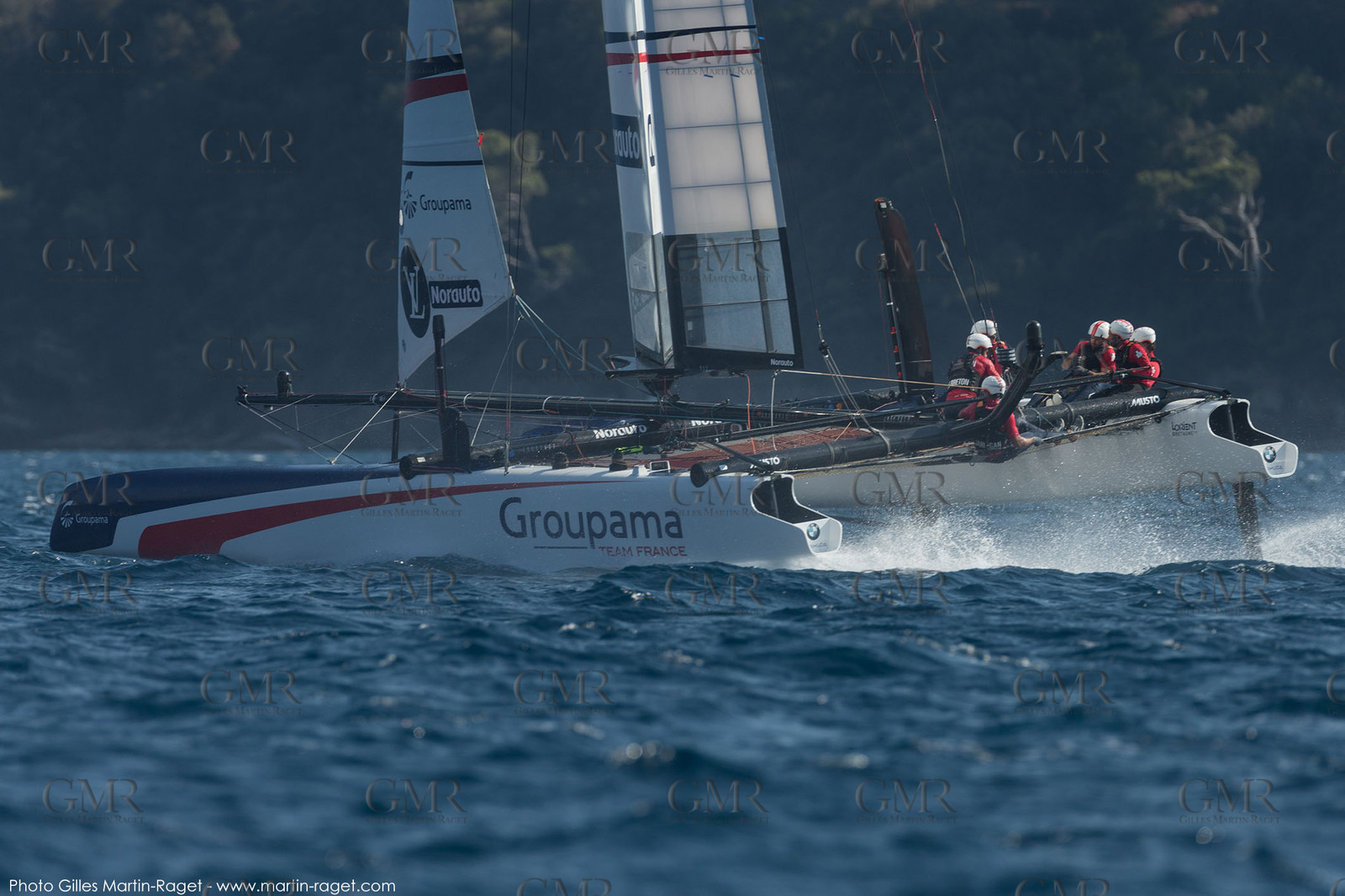 08 09 2016, Toulon (FRA, 83), Louis Vuitton America's Cup Series Toulon, open training