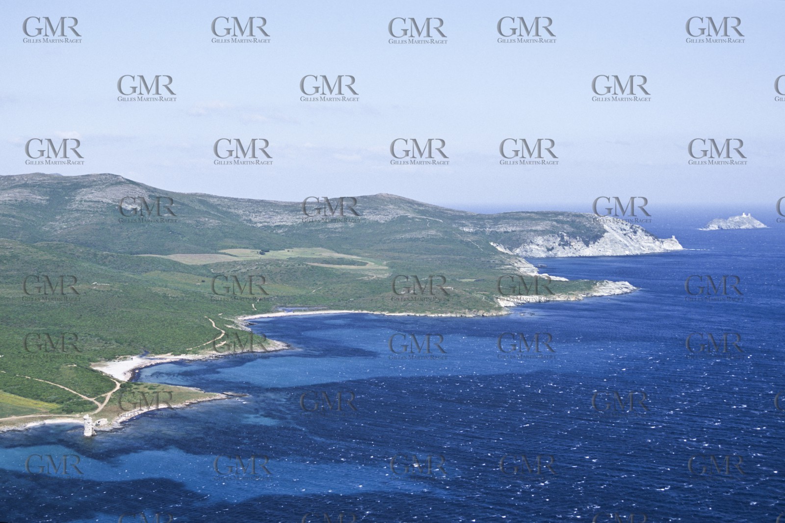 France, Corse, côte orientale du Cap Corse