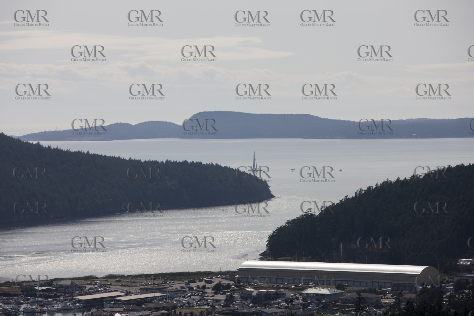 03 09 2008 - Anacortes (WA, USA) - America's Cup - BMW ORACLE Racing - 90 ft trimaran sea trials - Day 2