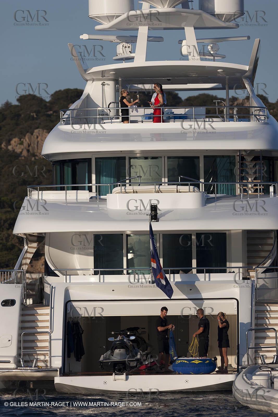 18 08 2011 - La Maddalena (ITA, Sardinia) - Motor yacht Inception