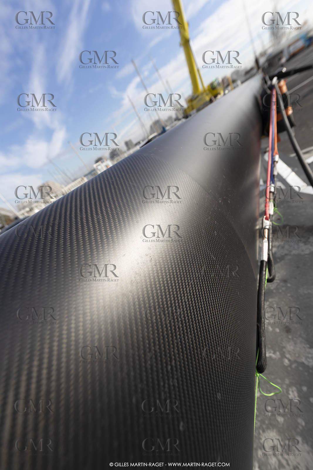 17 01 2018, La Grande Motte (FRA), Gunboat 68  1 launch