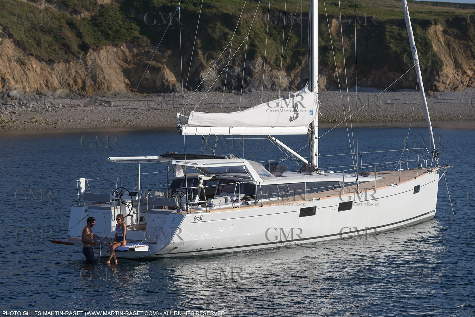 27 08 2016, Camaret-sur-mer (FRA,29), Chantier Bénéteau, Sense 57