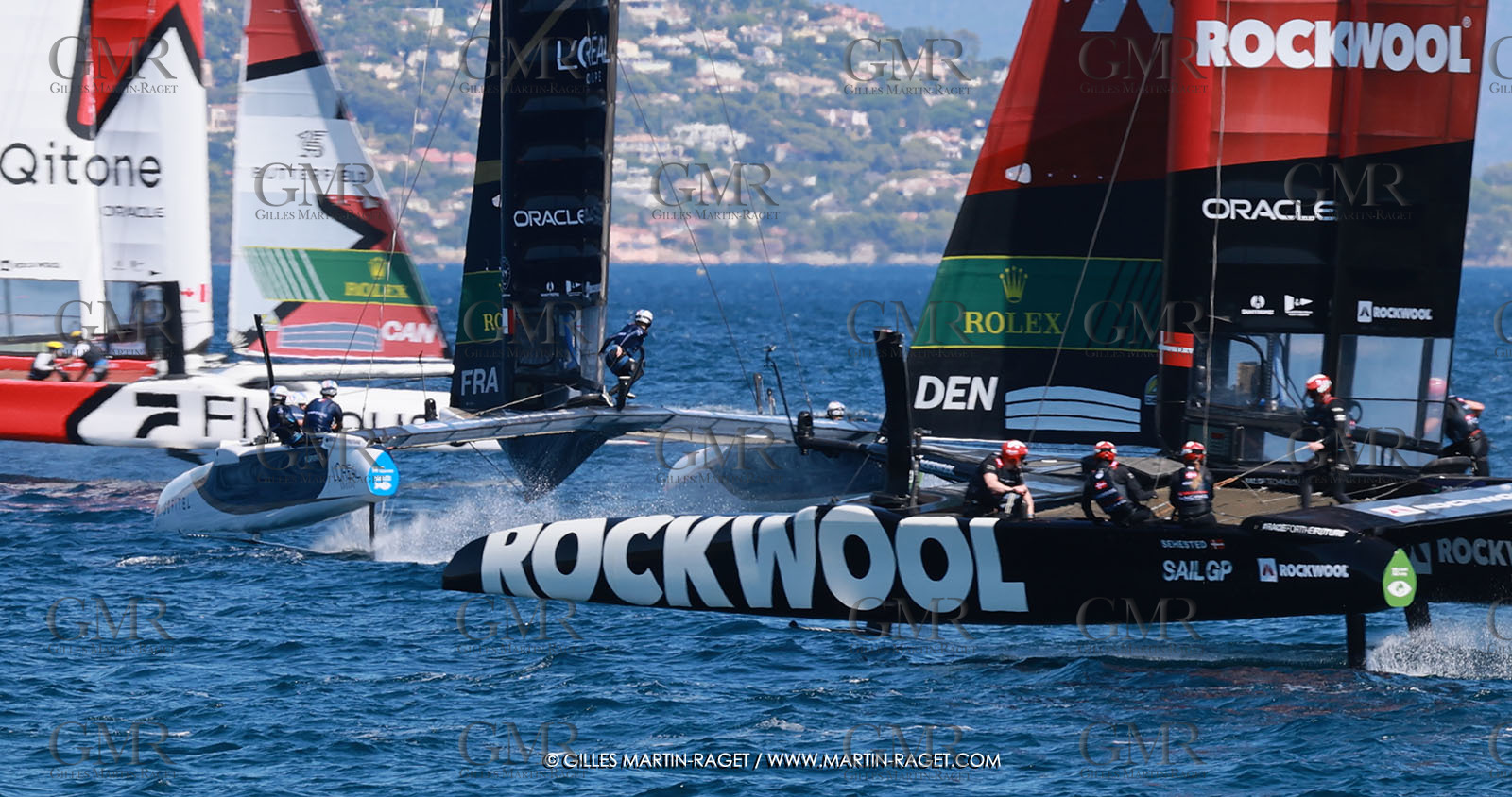 10 09 2025, Saint-Tropez,(FRA), Rockwool SailGP France Saint-Tropez, Race Day 1