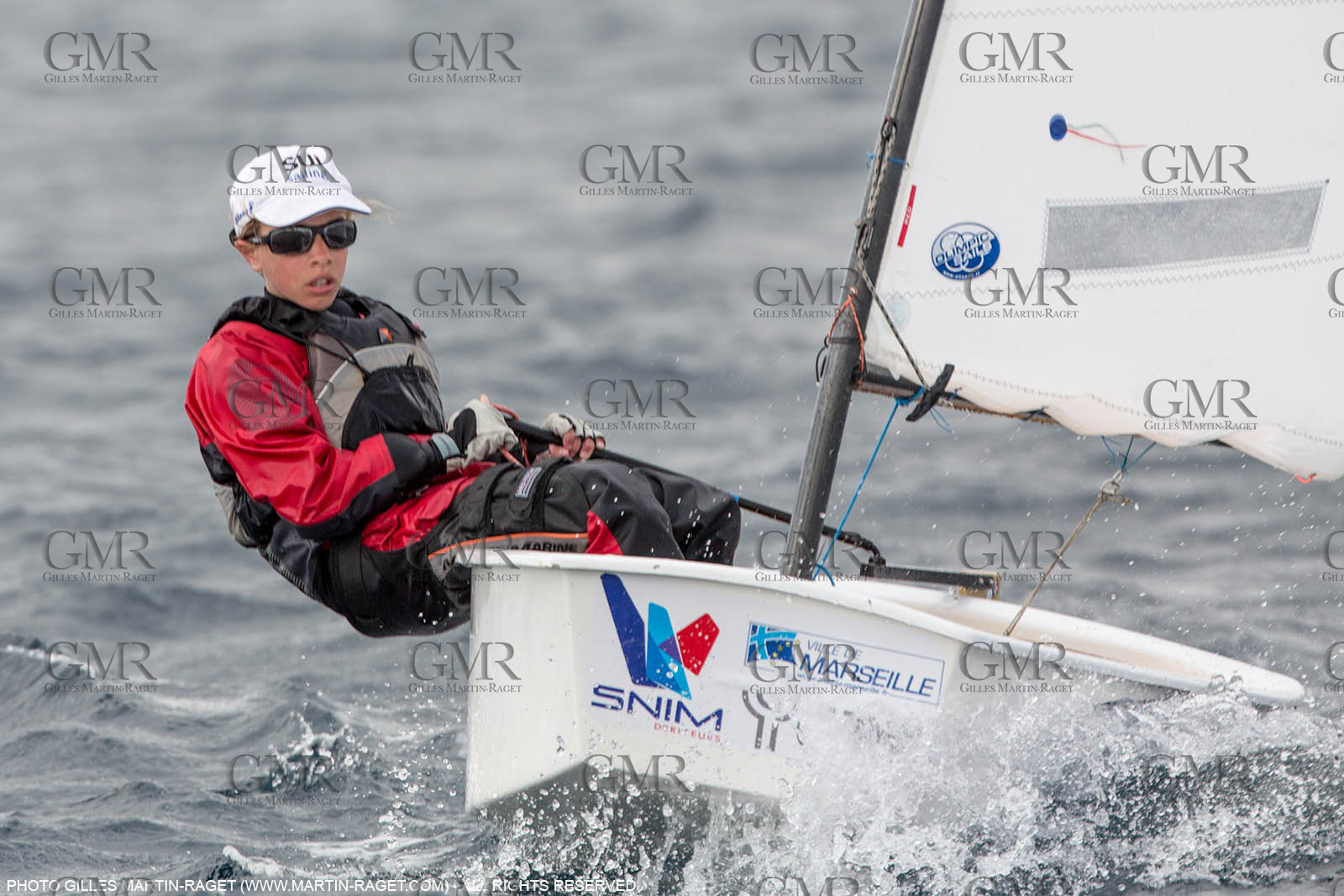 15 04 2016, Marseille (FRA,13), SNIM Dériveurs, Coupe Internationale de Printemps Optimist, Final Day