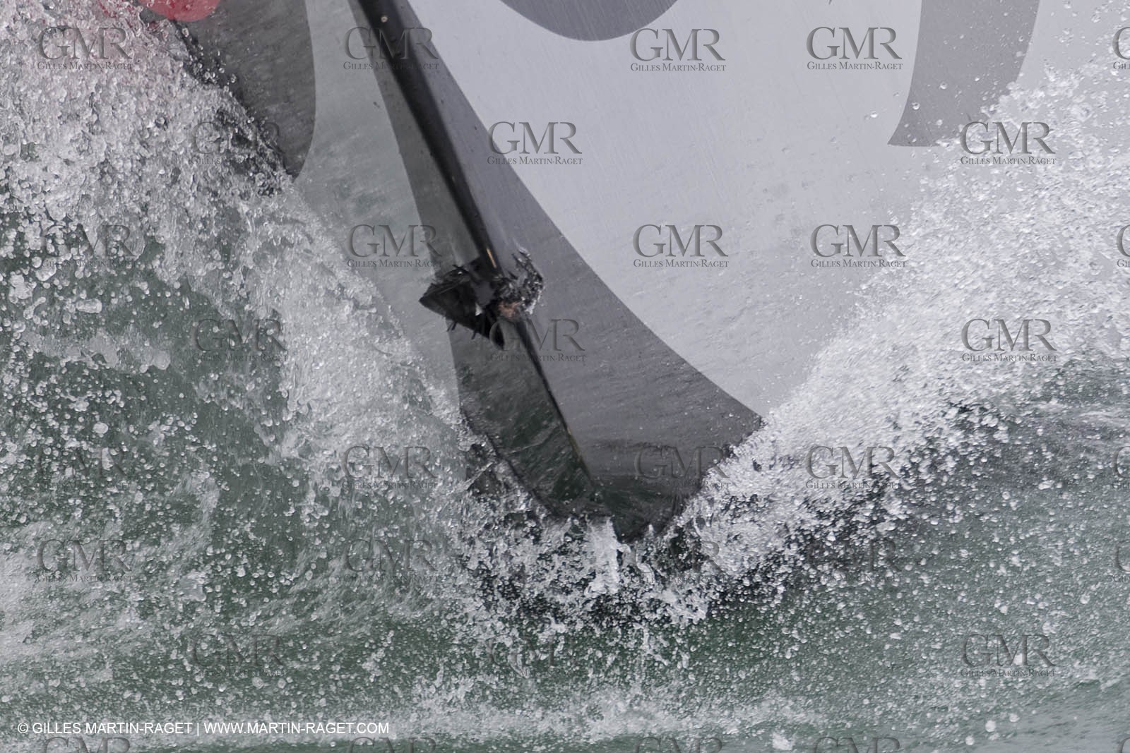 30 01 2009 - Auckland (NZL) -  Louis Vuitton Pacific Series -  Racing Day 1 - Alinghi Vs Greek Challenge