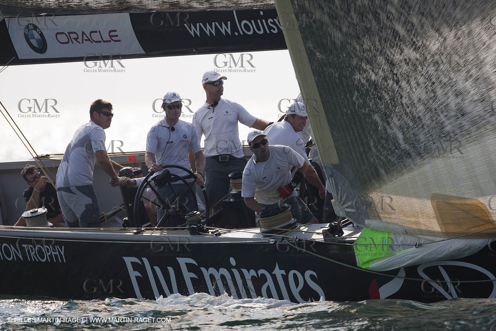 23 11 2010 - Dubai (UAE) - Dubai Louis Vuitton Trophy -  Round 2 - BMW ORACLE Racing Vs Mascalzone Latino