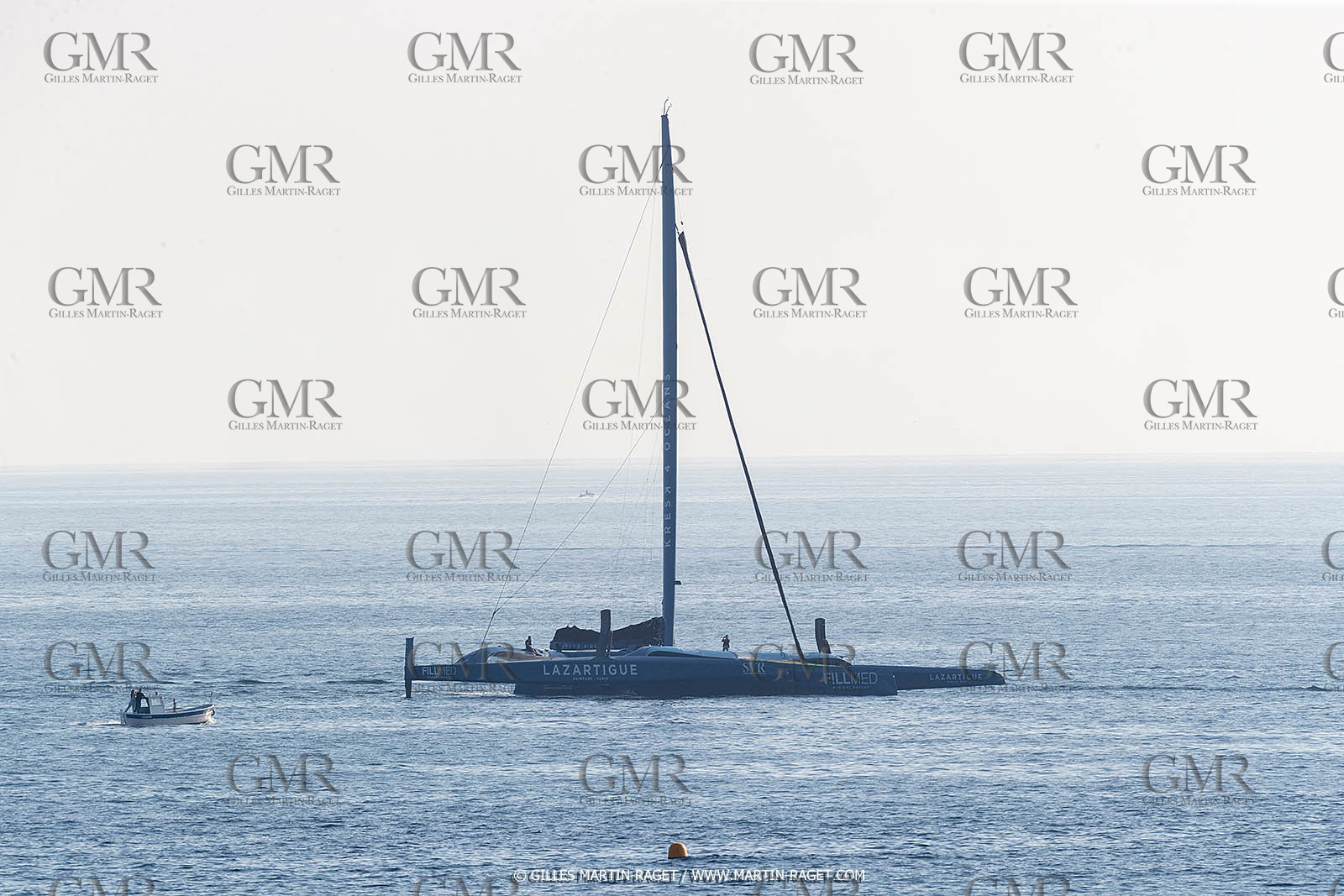 17 05 2022, Marseille (FRA), Arrivée du trimaran Ultim SVR LAZARTIGUE à Marseille