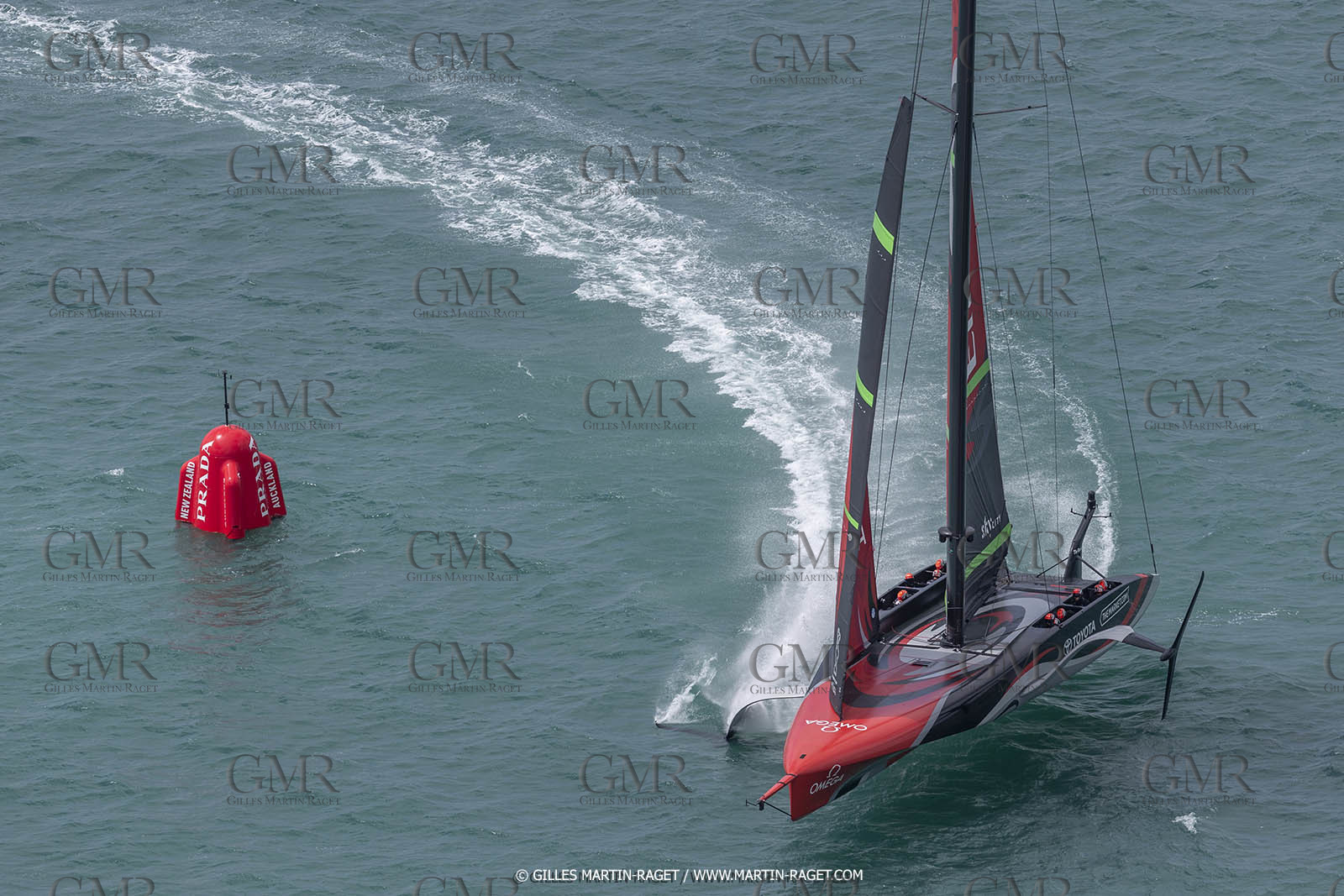 11 12 2020 - Auckland (NZL) - 36th America's Cup - Practice Sessions - Day 3 - Emirates Team New Zealand