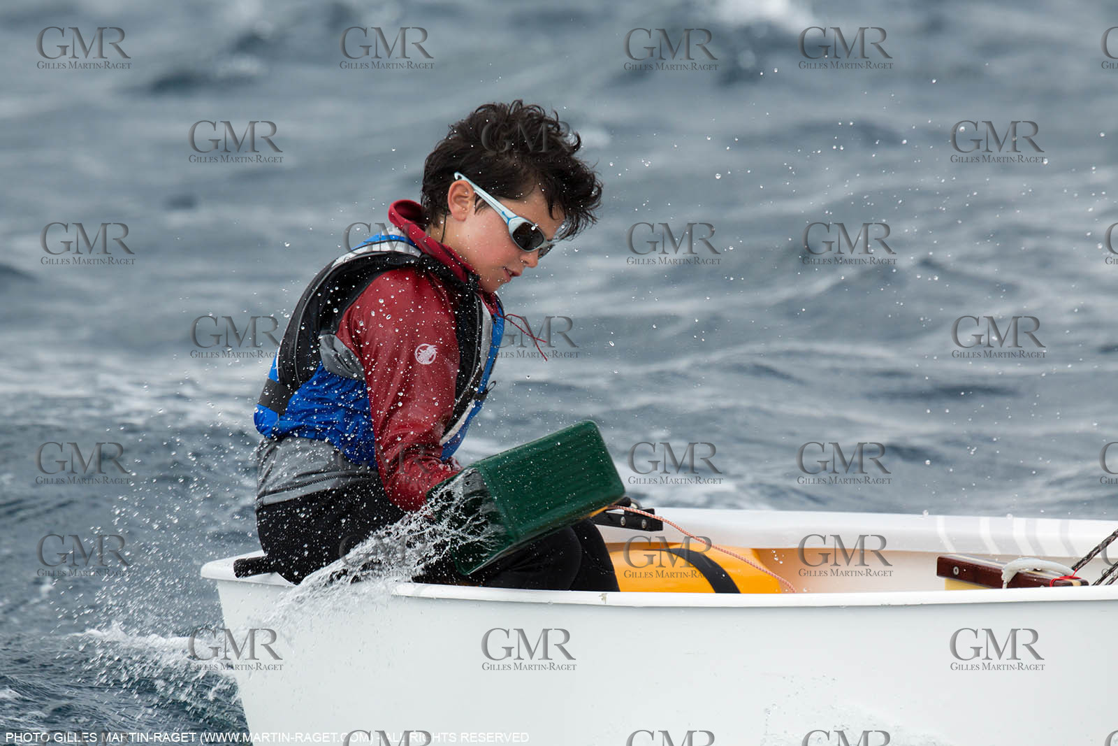 15 04 2016, Marseille (FRA,13), SNIM Dériveurs, Coupe Internationale de Printemps Optimist, Final Day