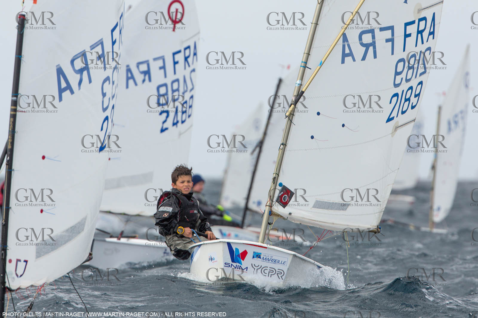 15 04 2016, Marseille (FRA,13), SNIM Dériveurs, Coupe Internationale de Printemps Optimist, Final Day