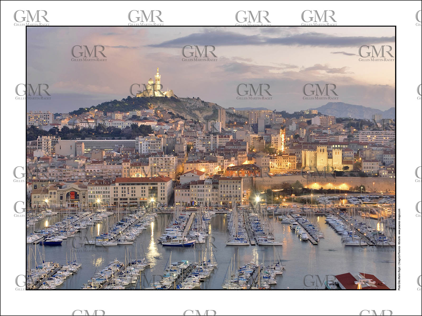 Marseille - Old historical harbourg port