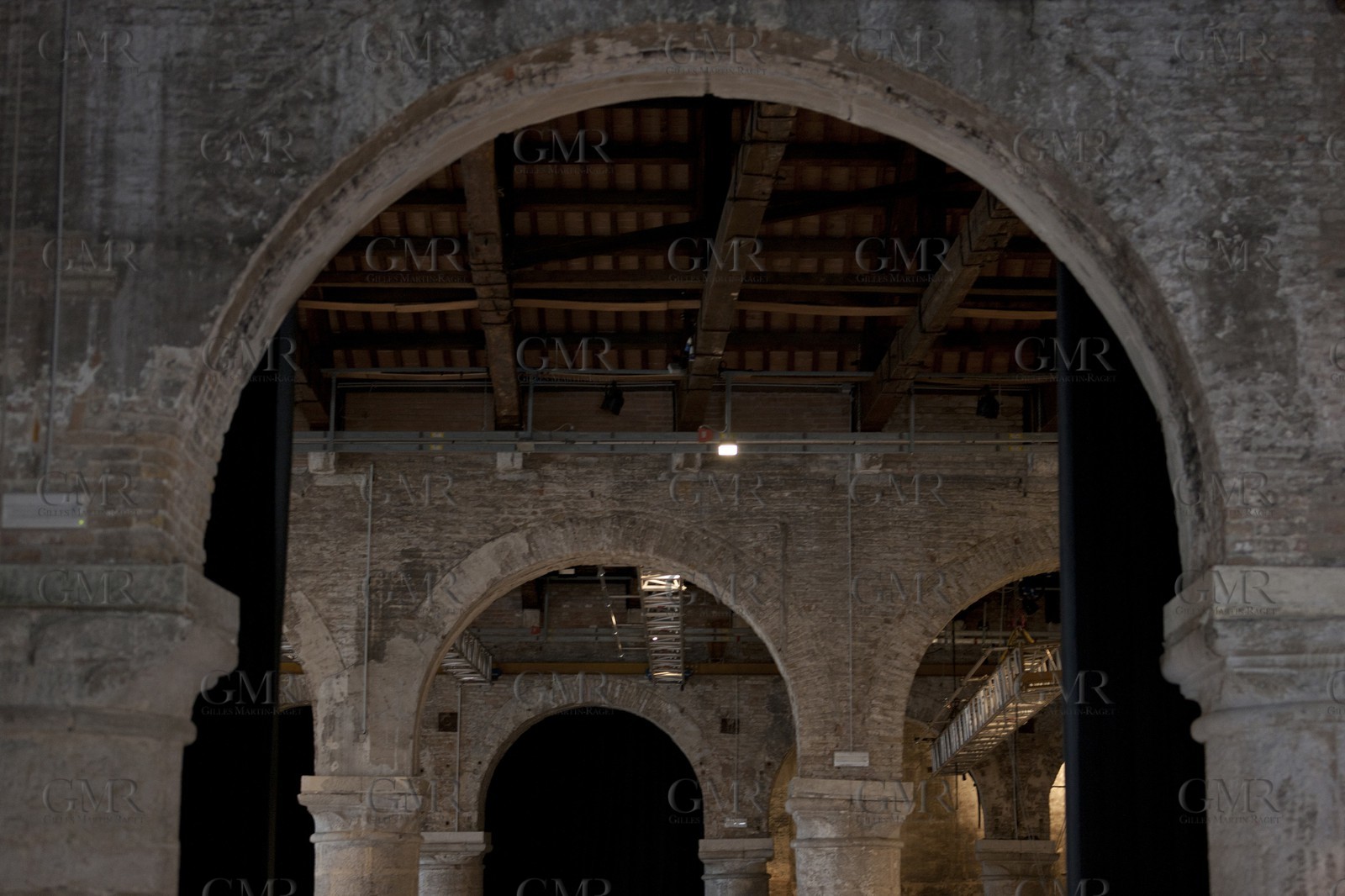 20 02 2012 - Venezia (ITA) - 34th America'sCup - Venezia 2012 America's Cup World Series - The Arsenale where the AC45 moorings, public village, media center and Club 45 will be located