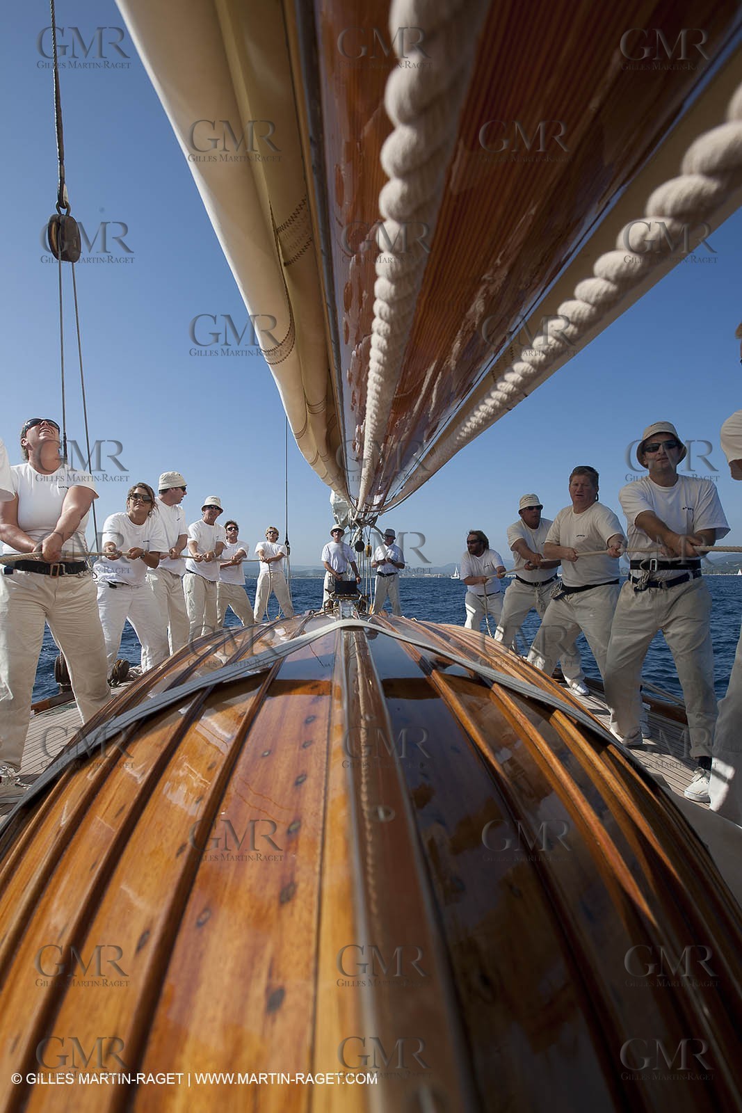 01 10 2011 - Saint Tropez (FRA,13) - Voiles de Saint Tropez 2011 - Classic Yachts - Day 5 - Onboard Mariquita