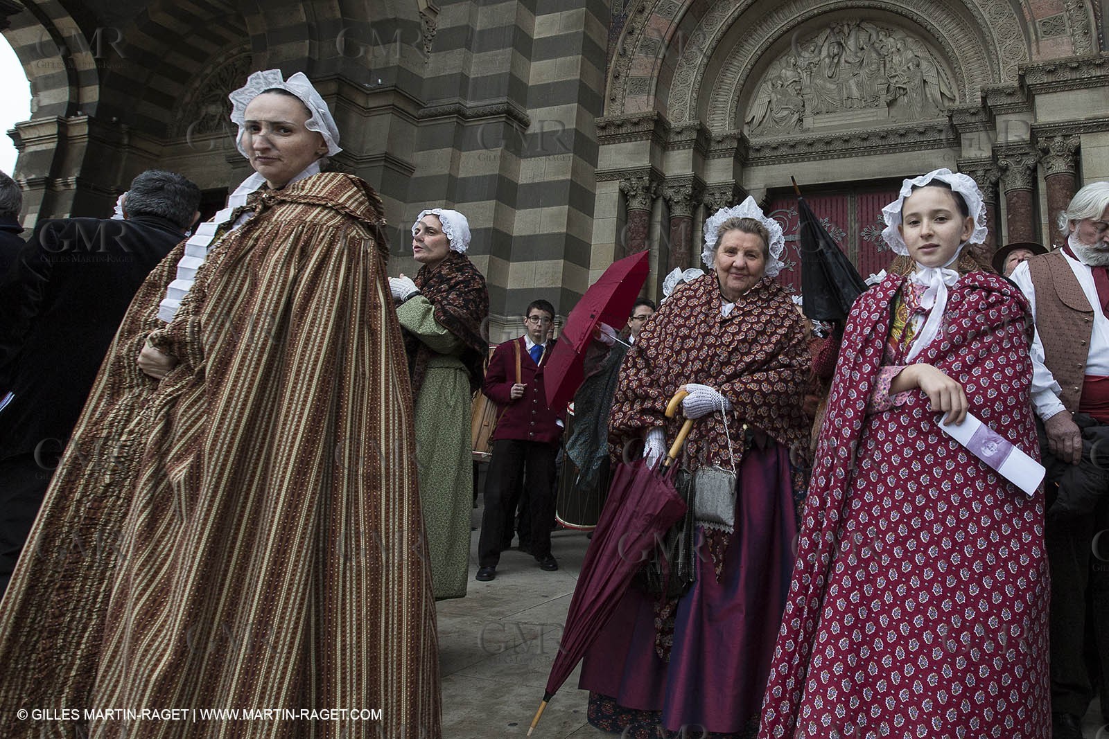13 01 2012 - Marseille (FRA,13), Opening week-end for MP 2013, European capital of Culture, Traditional costumes from Provence