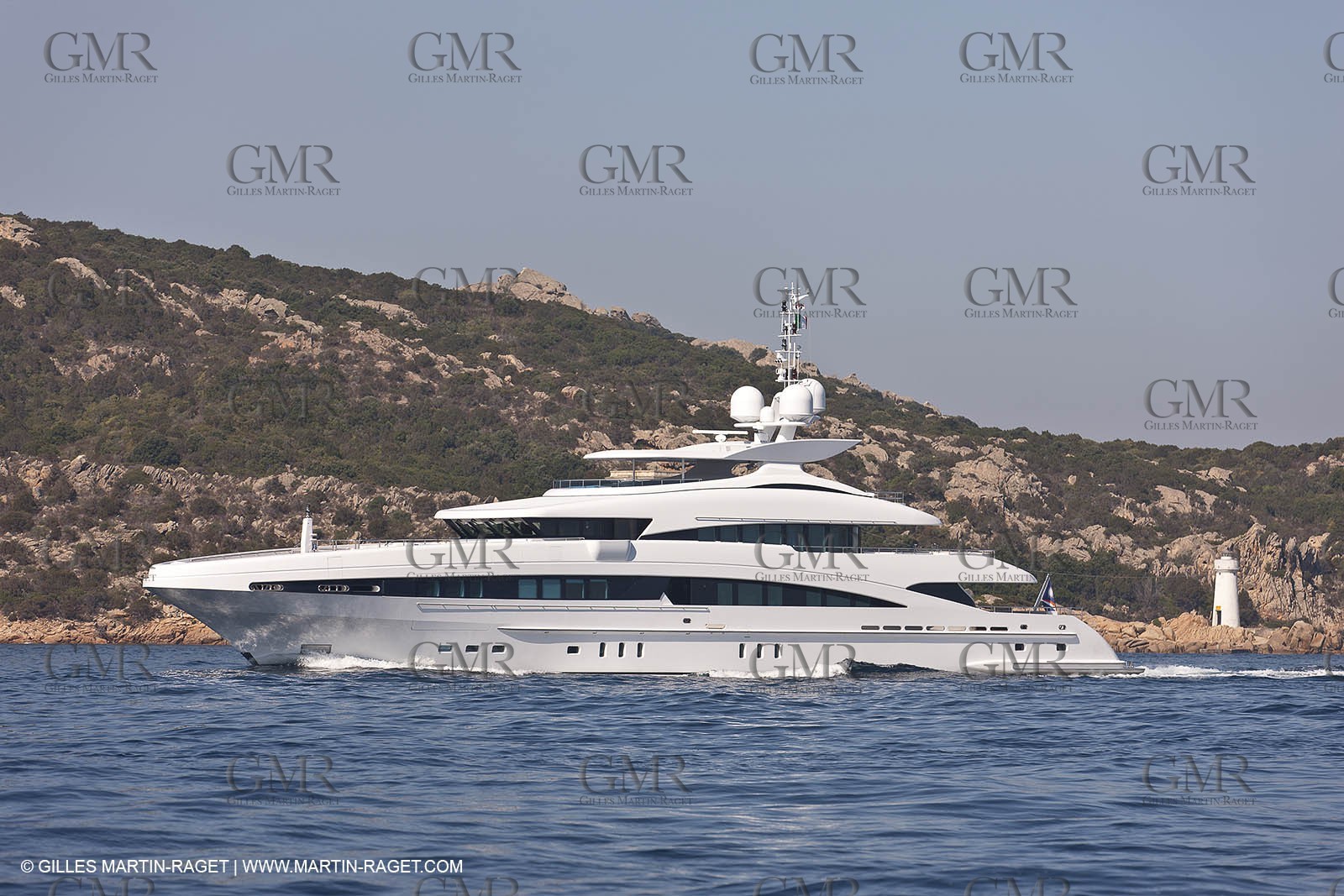 18 08 2011 - La Maddalena (ITA, Sardinia) - Motor yacht Inception