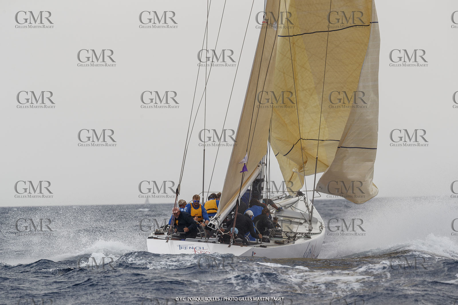 19 06 2024, Porquerolles Island (FRA), Championnat du monde des 12 m JI 2024, Race Day 1