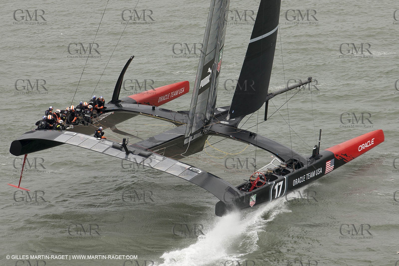 23 07 2013 - San Francisco (USA,CA) - 34th America's Cup - Louis Vuitton Cup - Race Day 9 - Emirates New Zealand Vs Luna Rossa