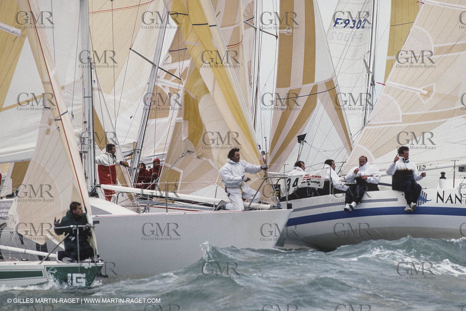 Sailing, Yacht Racing, Spi Ouest France, La Trinité sur mer (Britanny)