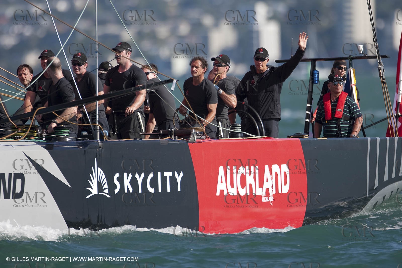 08 02 2009 - Auckland (NZL) -  Louis Vuitton Pacific Series -  Racing Day 8 - Round Robin 2