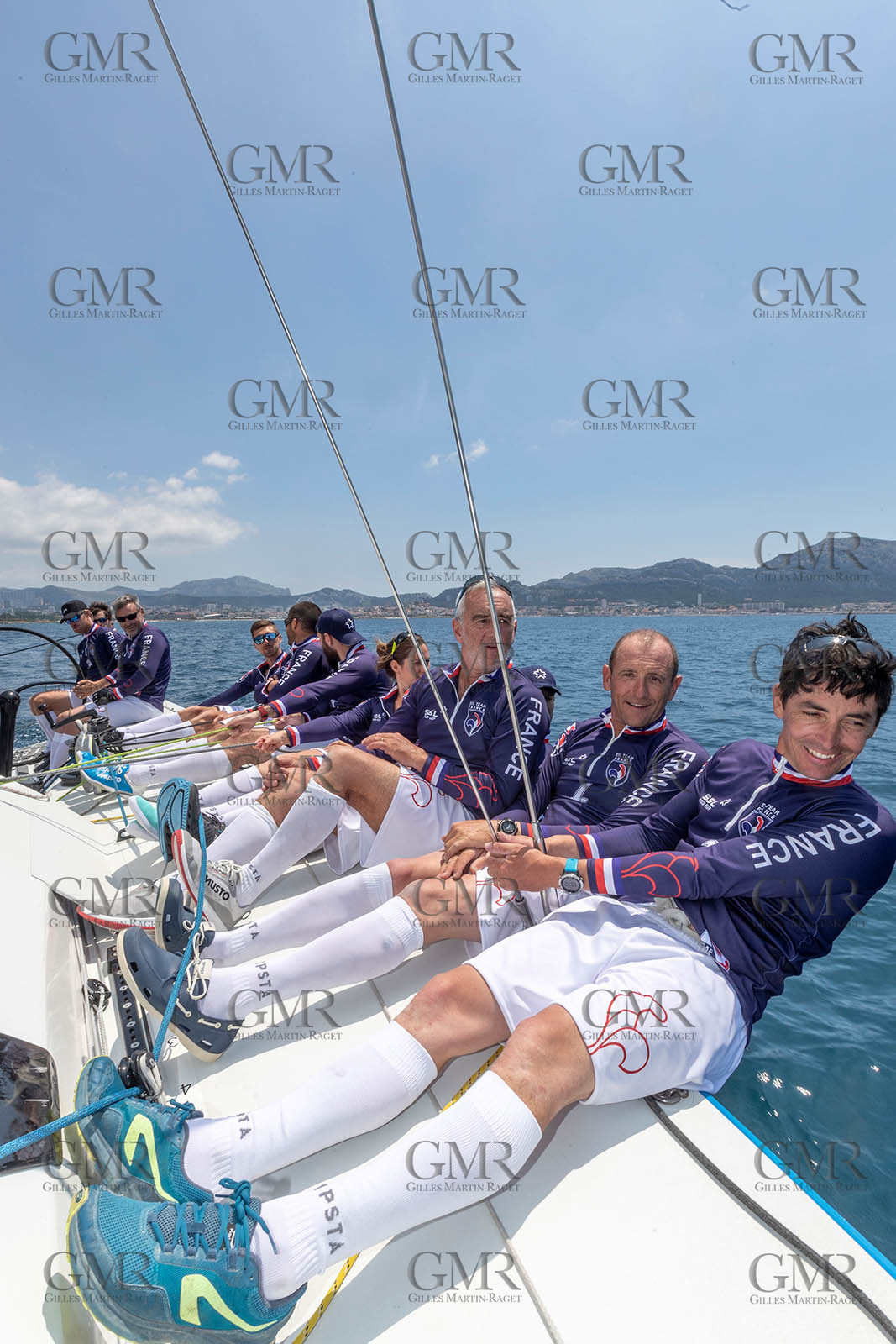 07 06 2021, Marseille (FRA,13), SSL Team France, Entraînement à bord de Tonerre de Glenn