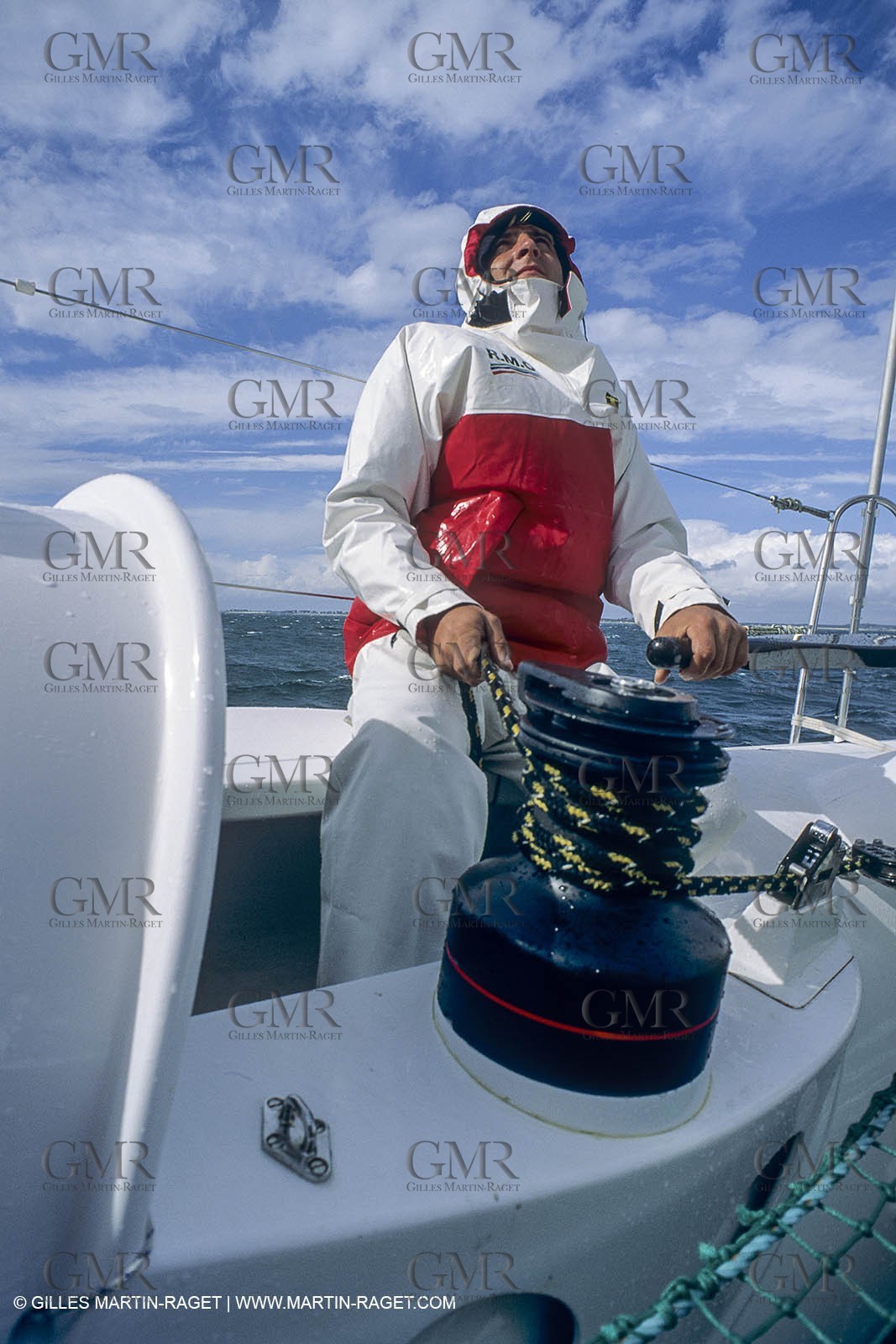 Sailing, Offshore Racing, Route du Rhum 1990, RMO, Laurent Bourgnon