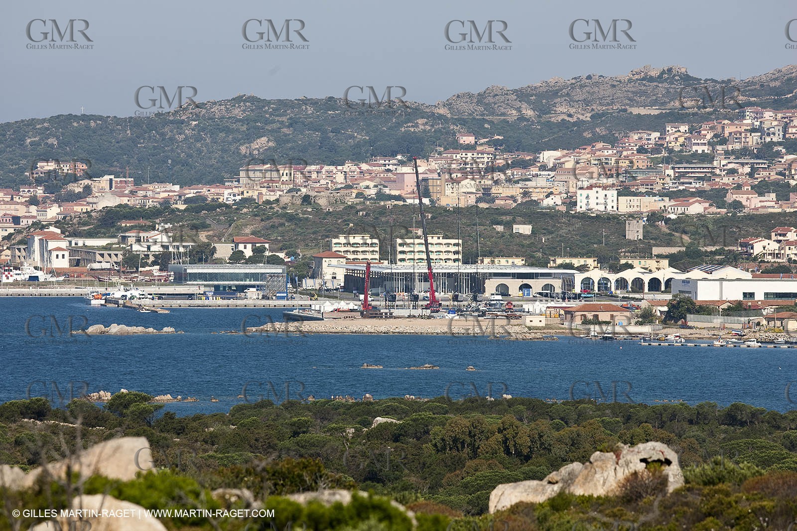 19 05 2010 - La Maddalena (ITA, Sardinia) - Carrano boatyard and Passo della Moneta Marina