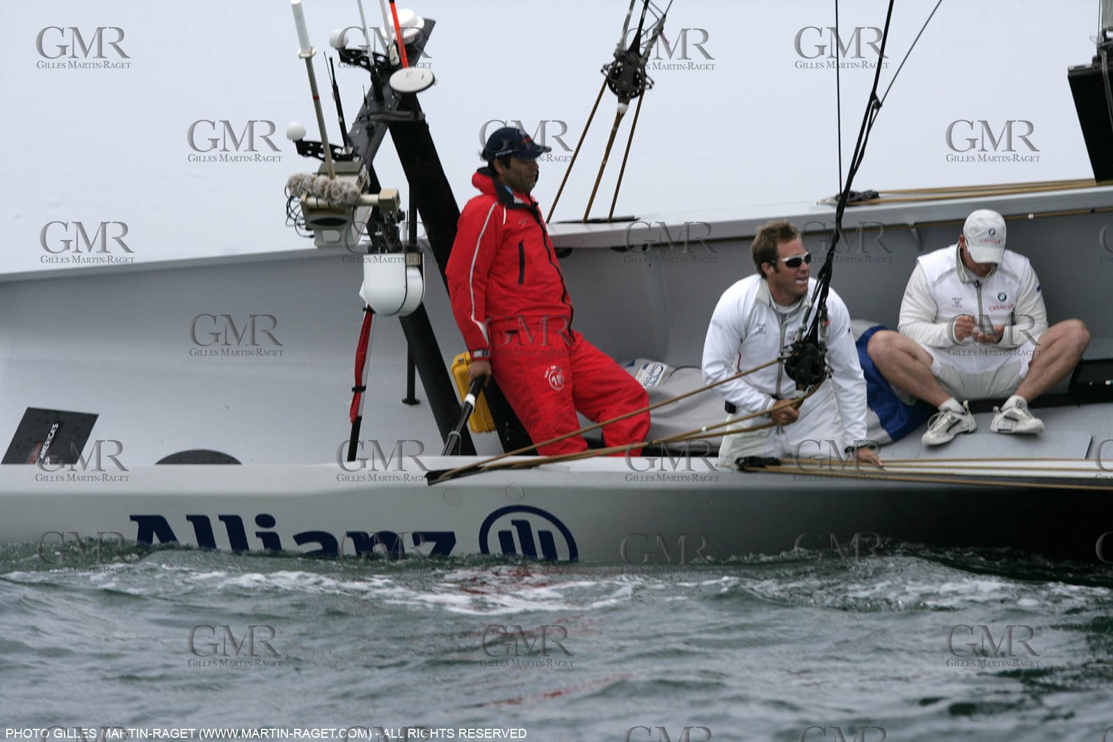 26 04 2007-Valencia (Spain)- 32nd America's Cup - Louis Vuitton Cup - RR1 - Day 11 - BMW ORACLE Racing